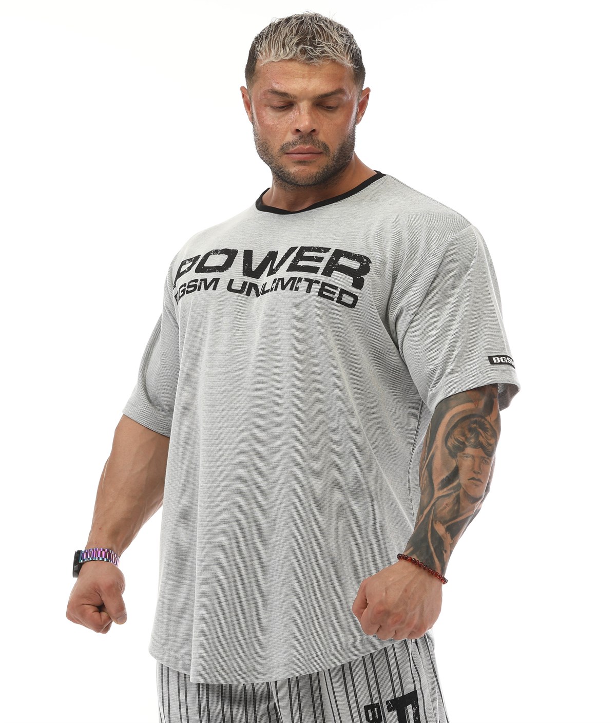 Mens Oversize Rag Top Gym T-shirt