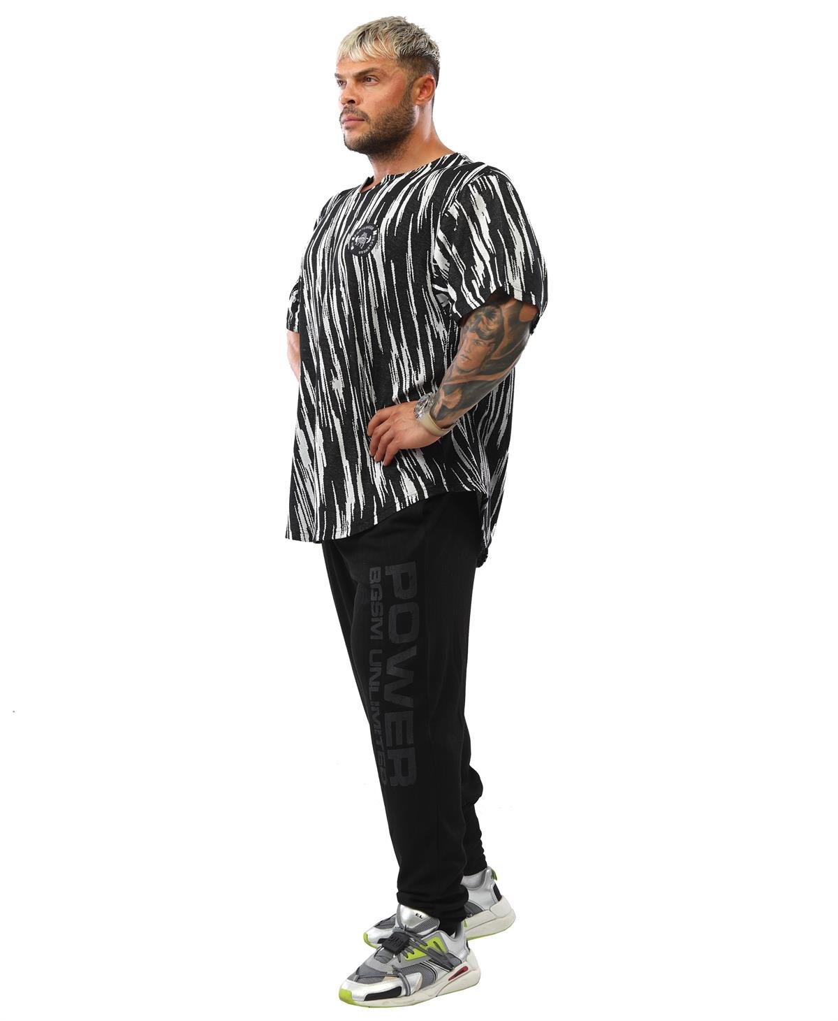 Mens Oversize Rag Top Gym T-shirt