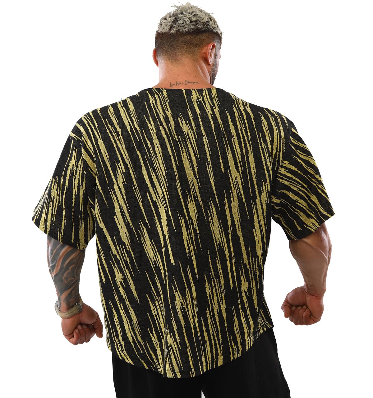 Mens Oversize Rag Top Gym T-shirt