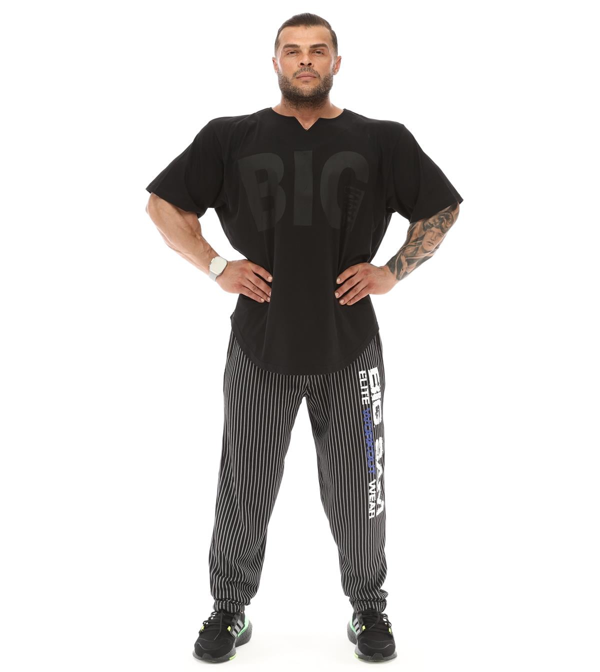 Mens Oversize Rag Top Gym T-shirt