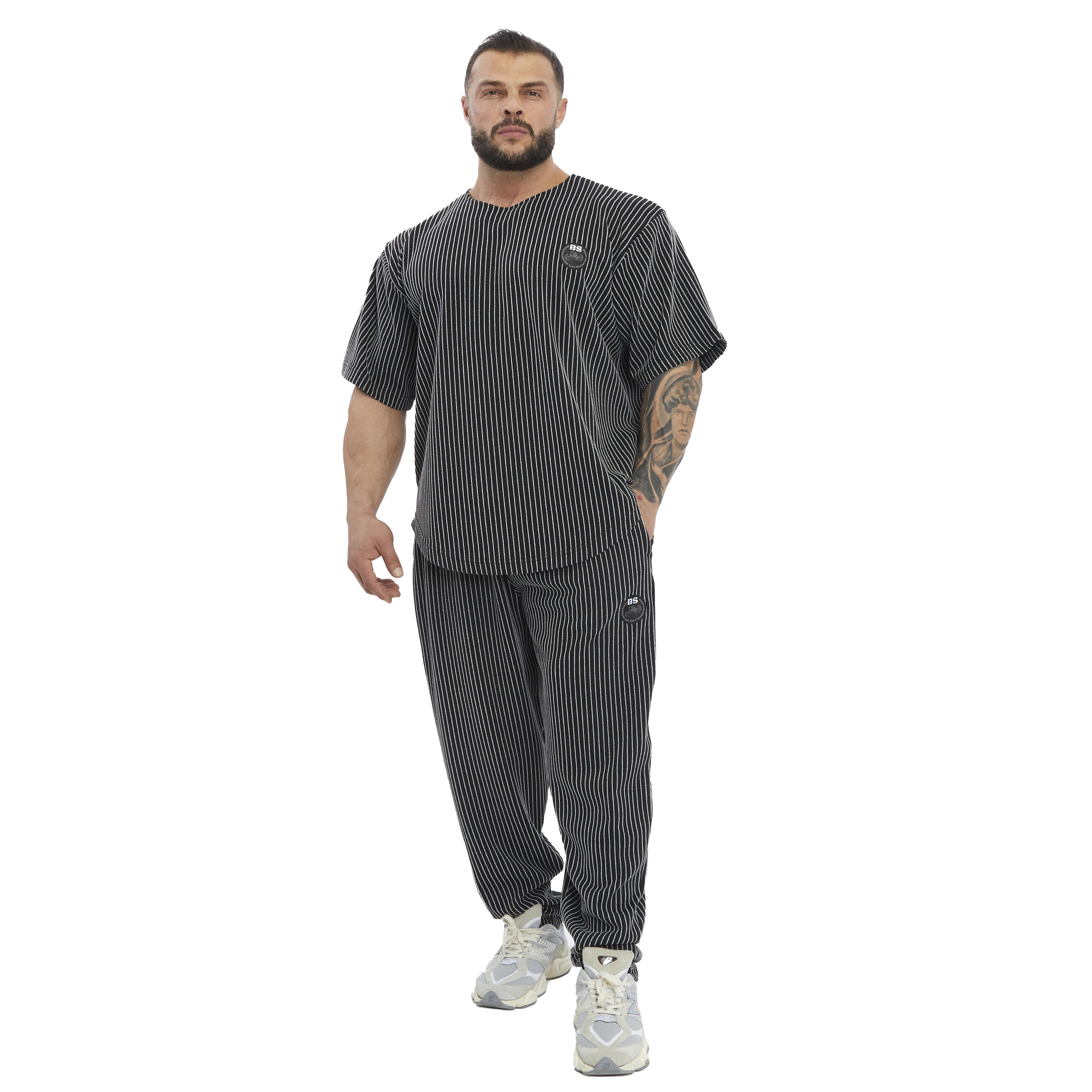 Mens Oversize Rag Top T-shirt Textured Fabric