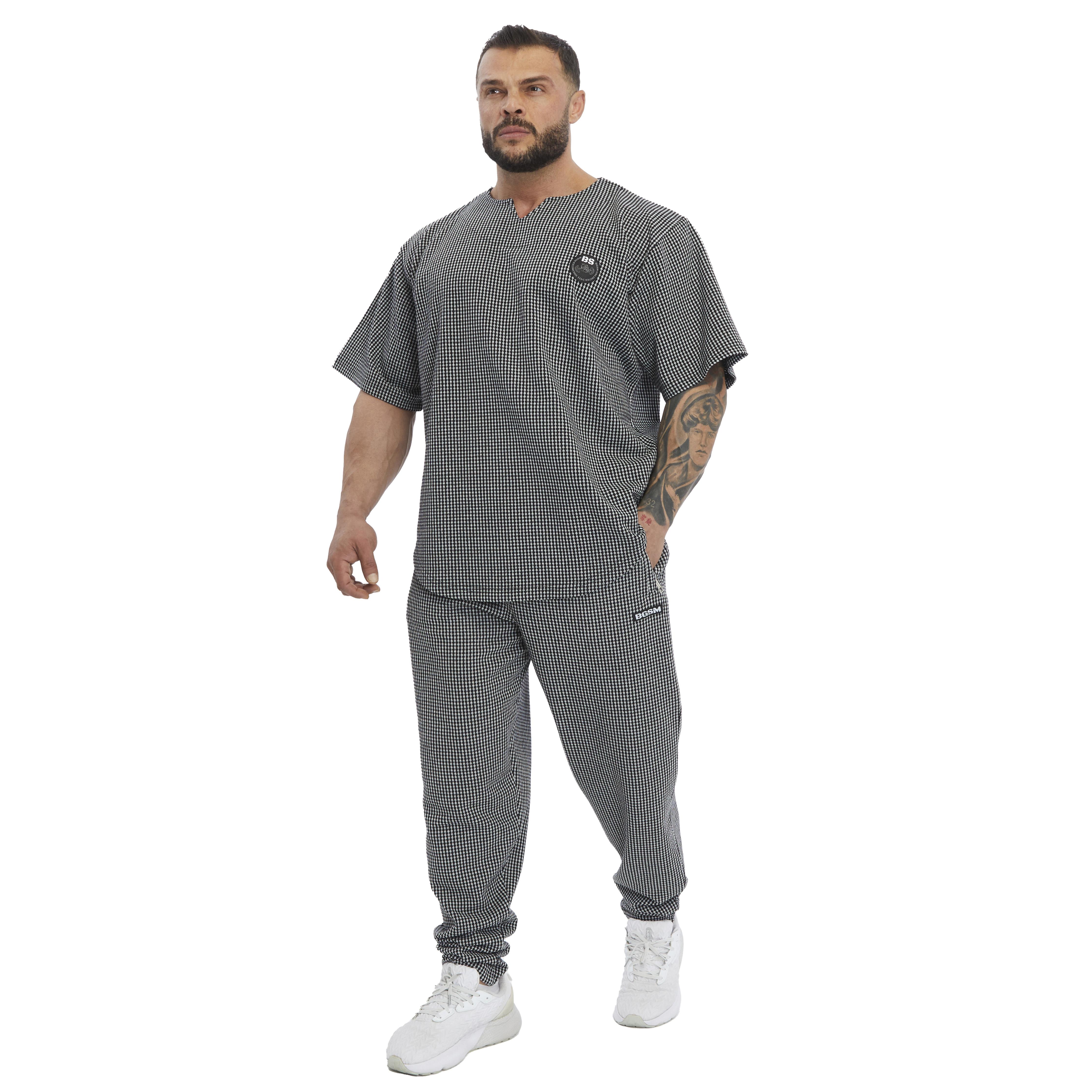 Mens Oversize Rag Top Thick Fabric T-shirt