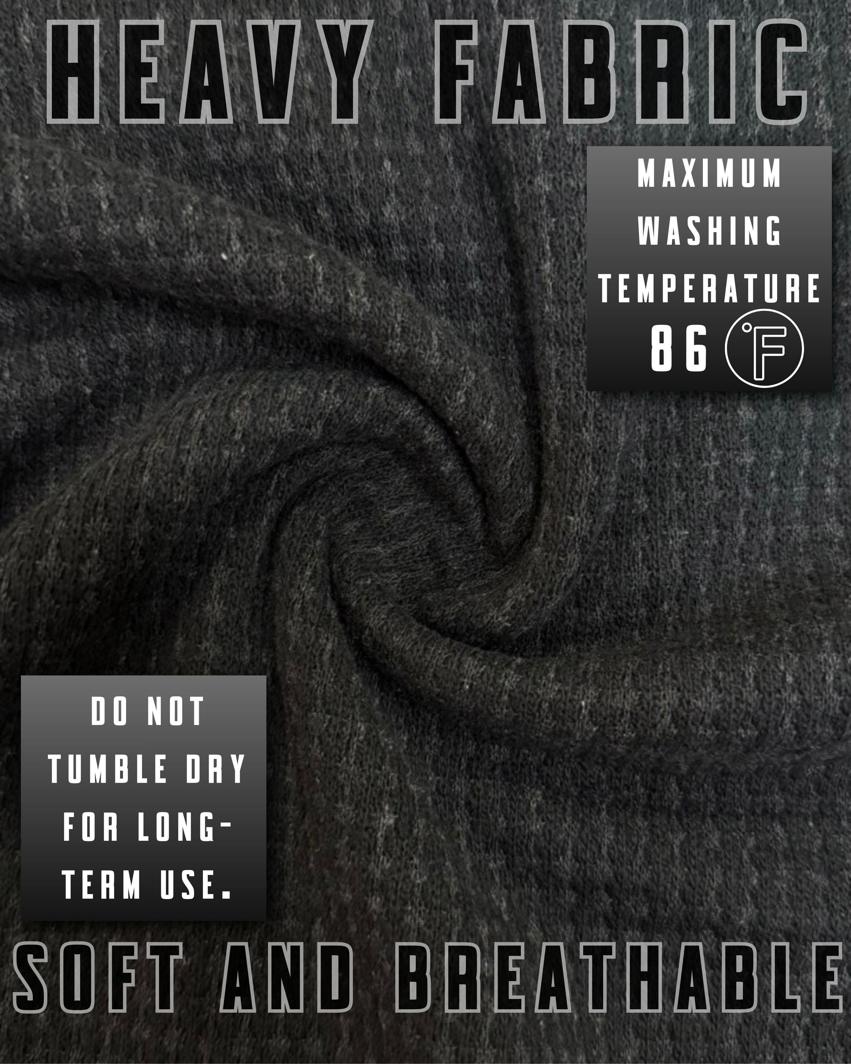 Mens Oversize Rag Top Thick Fabric T-shirt