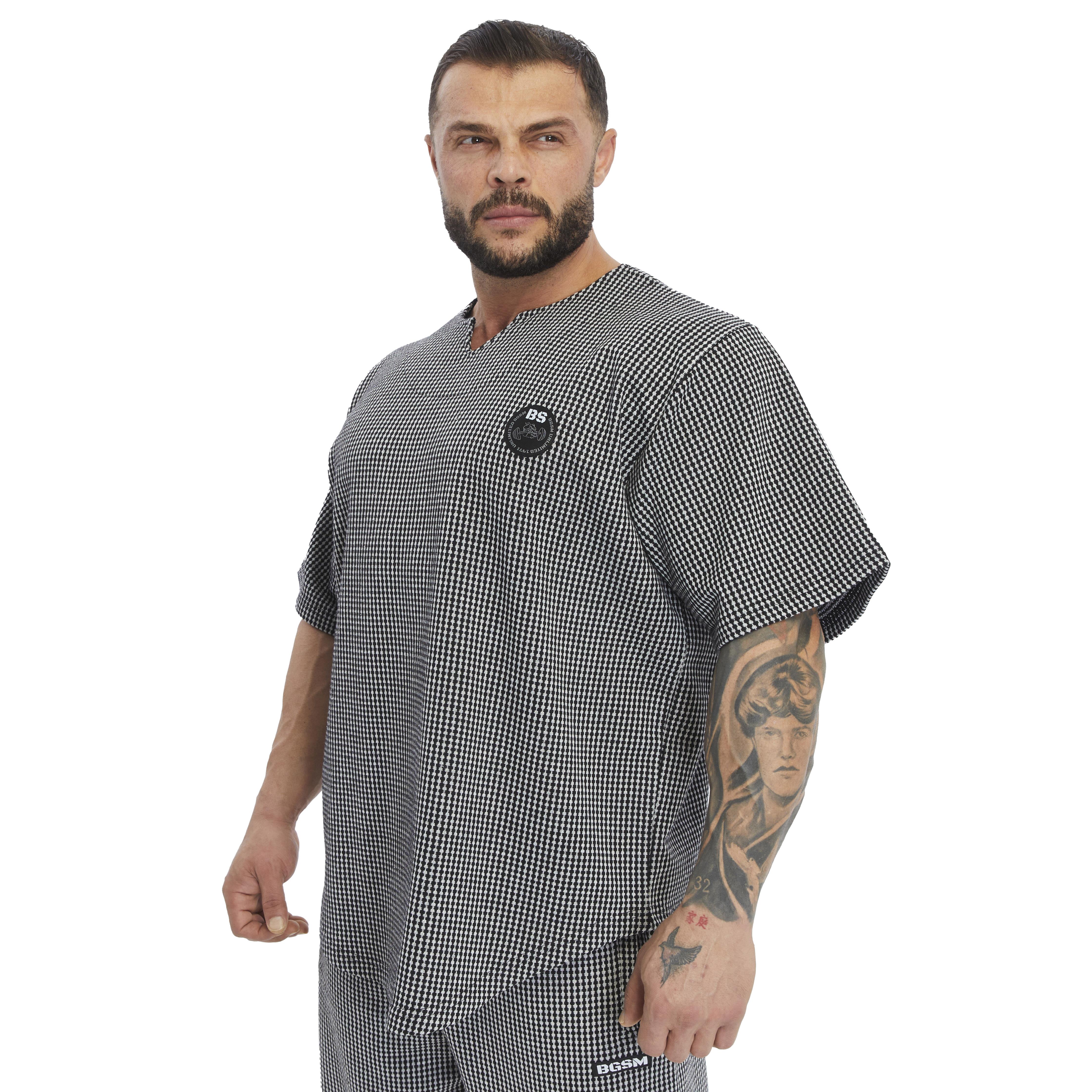 Mens Oversize Rag Top Thick Fabric T-shirt