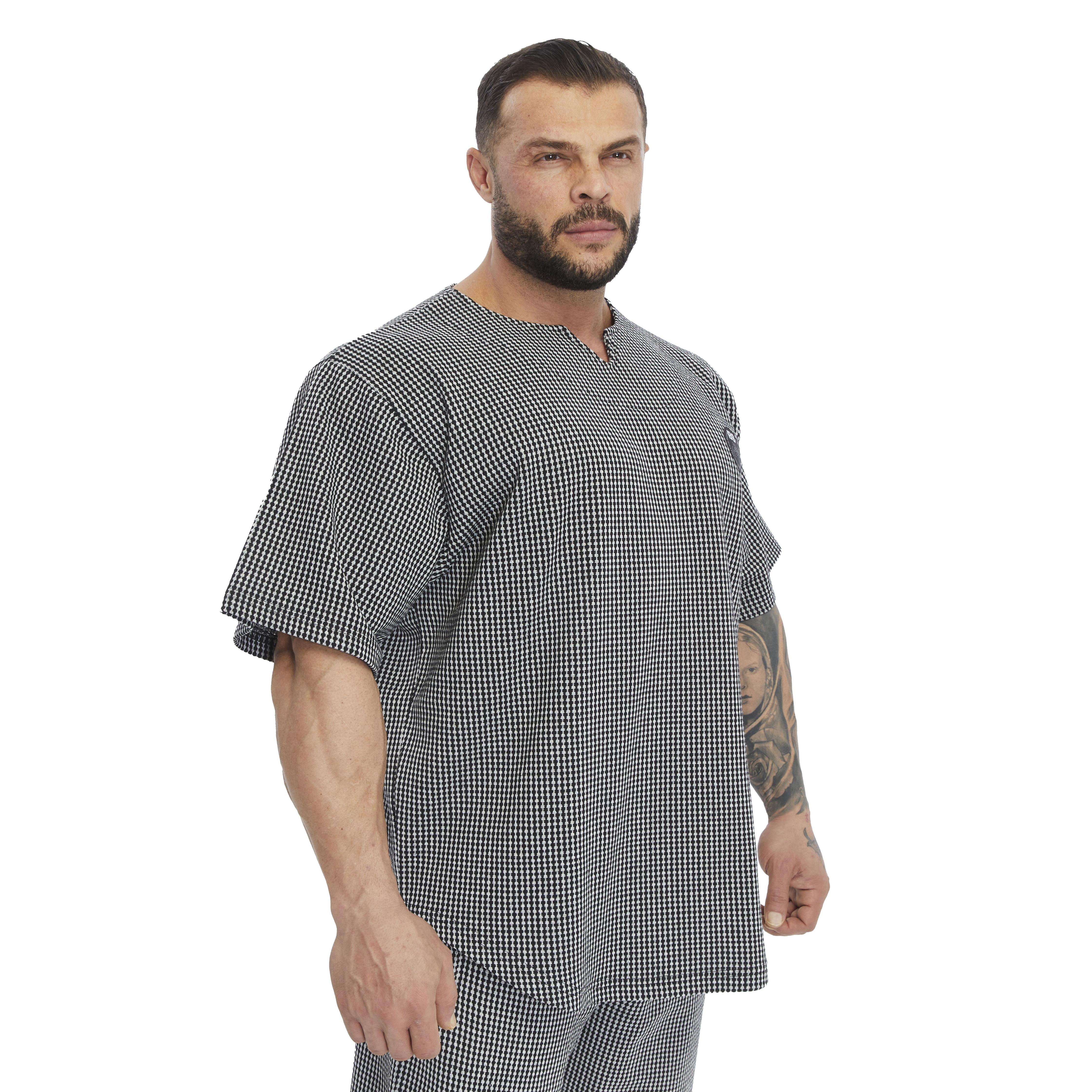 Mens Oversize Rag Top Thick Fabric T-shirt