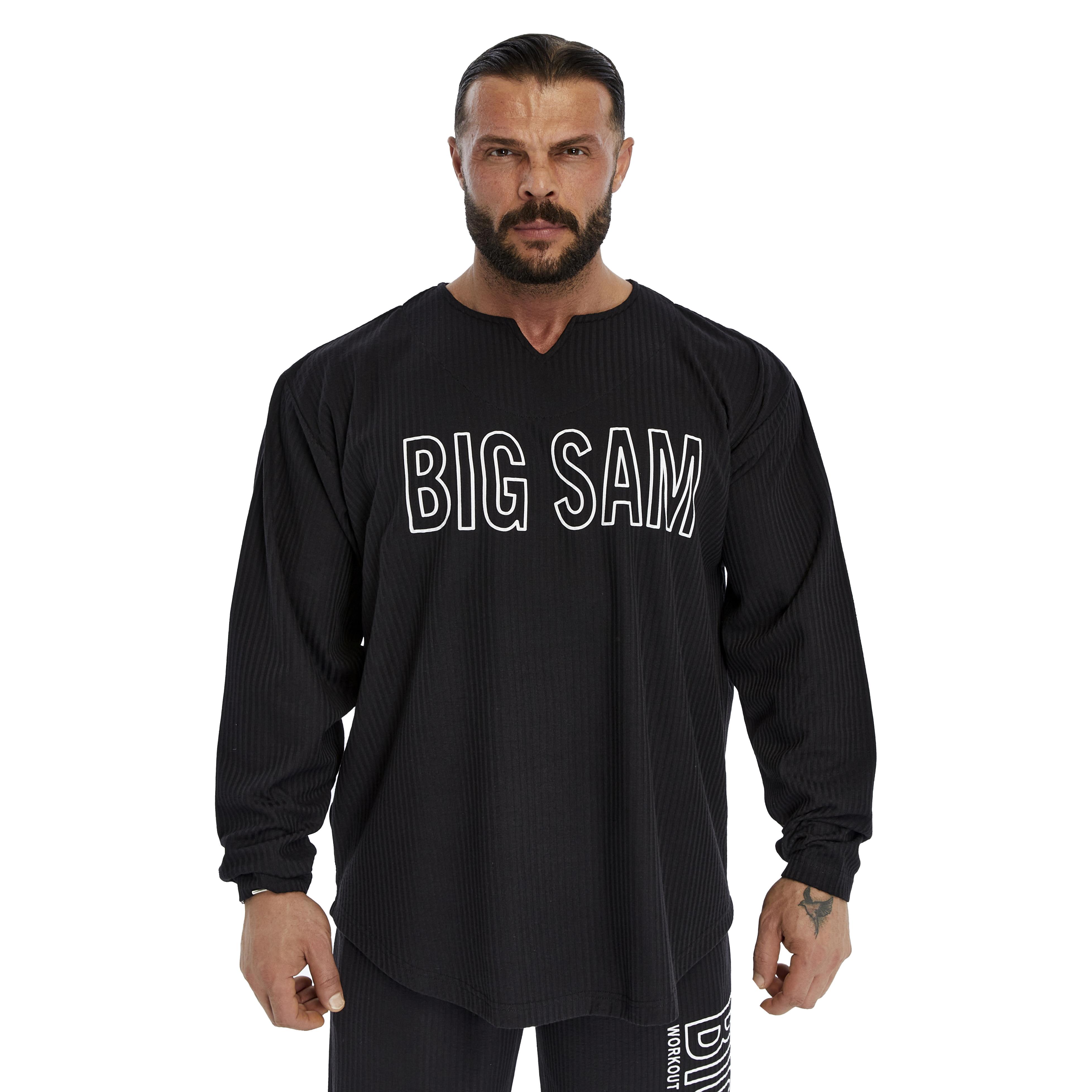 Mens Oversize Sweatshirt Long Sleeve Cotton Rag Top