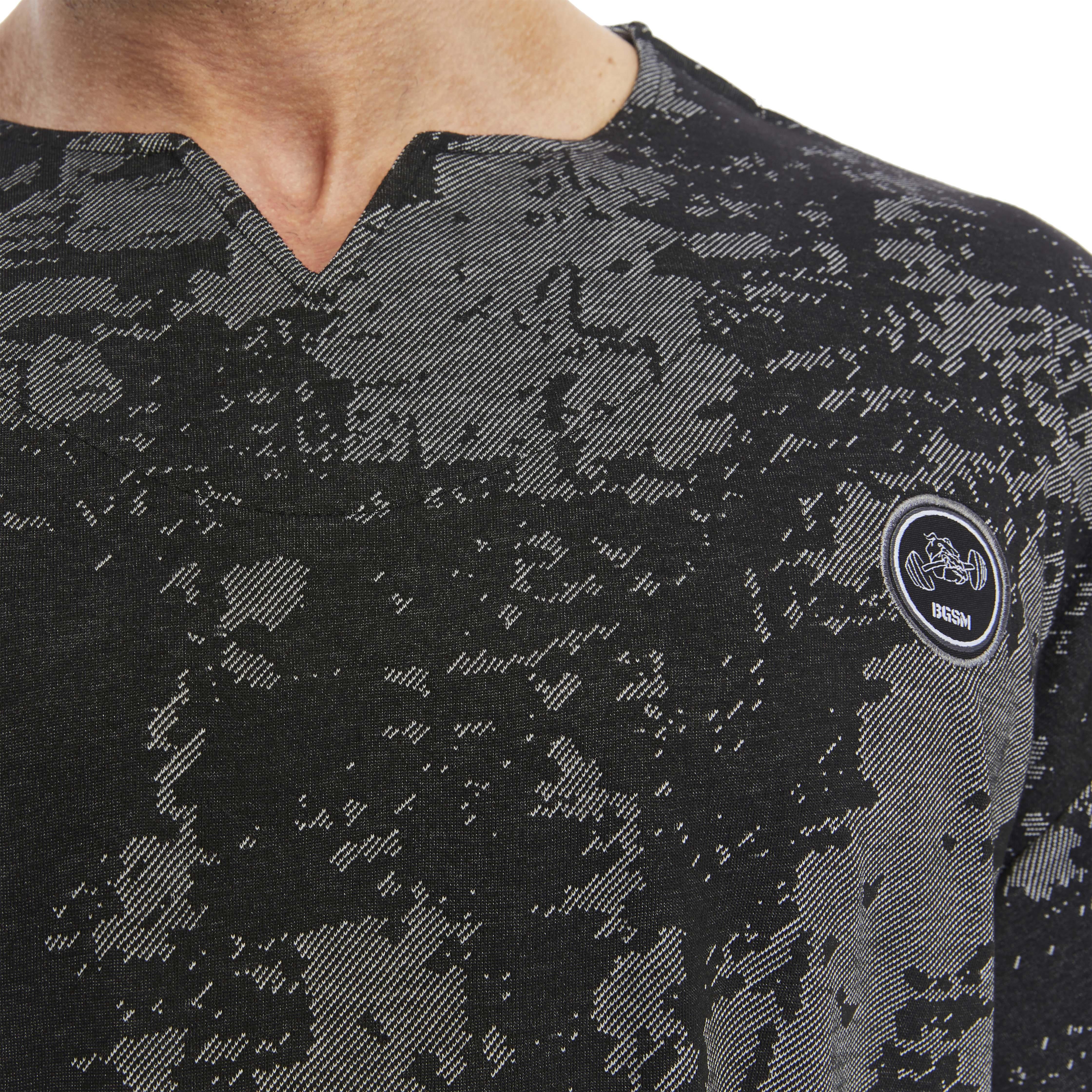 Mens Oversize Technical Camo T-shirt