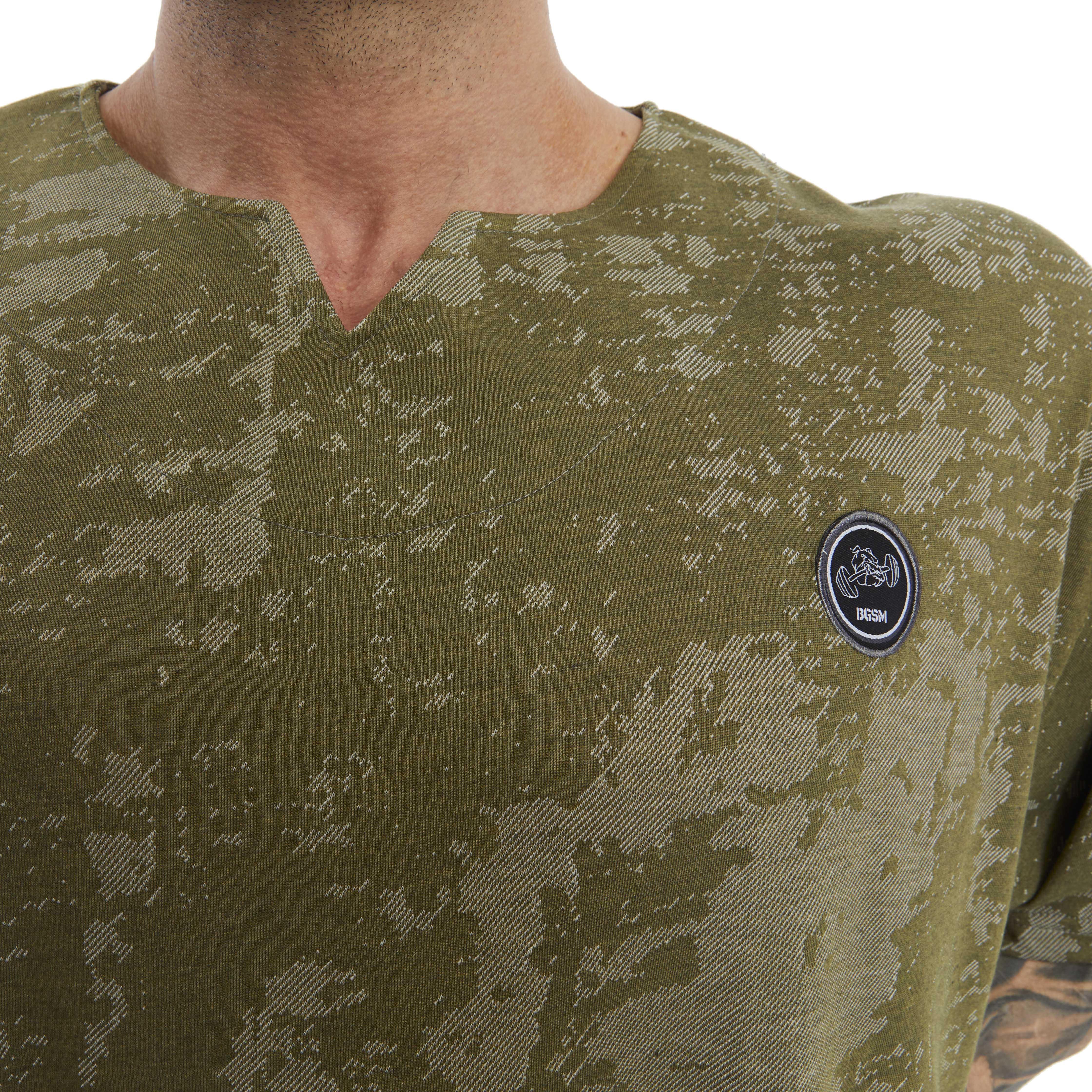 Mens Oversize Technical Camo T-shirt
