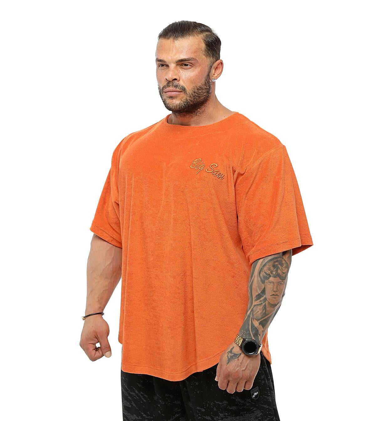 Mens Oversize Towel Rag Top T-shirt