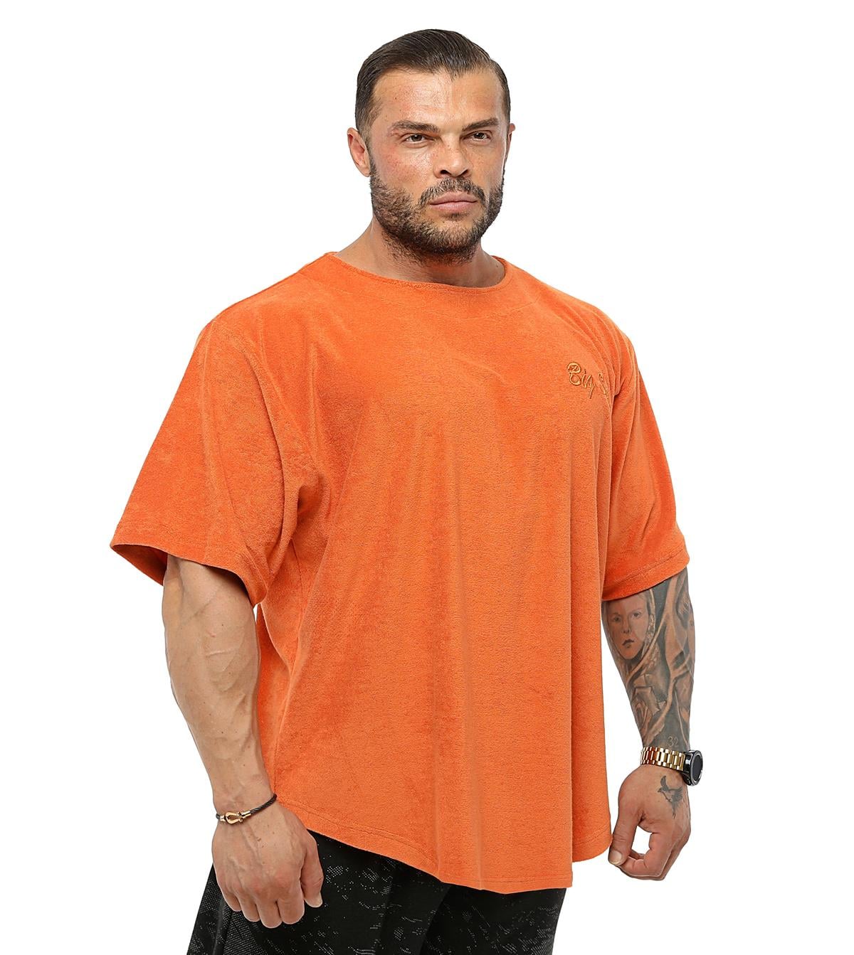 Mens Oversize Towel Rag Top T-shirt