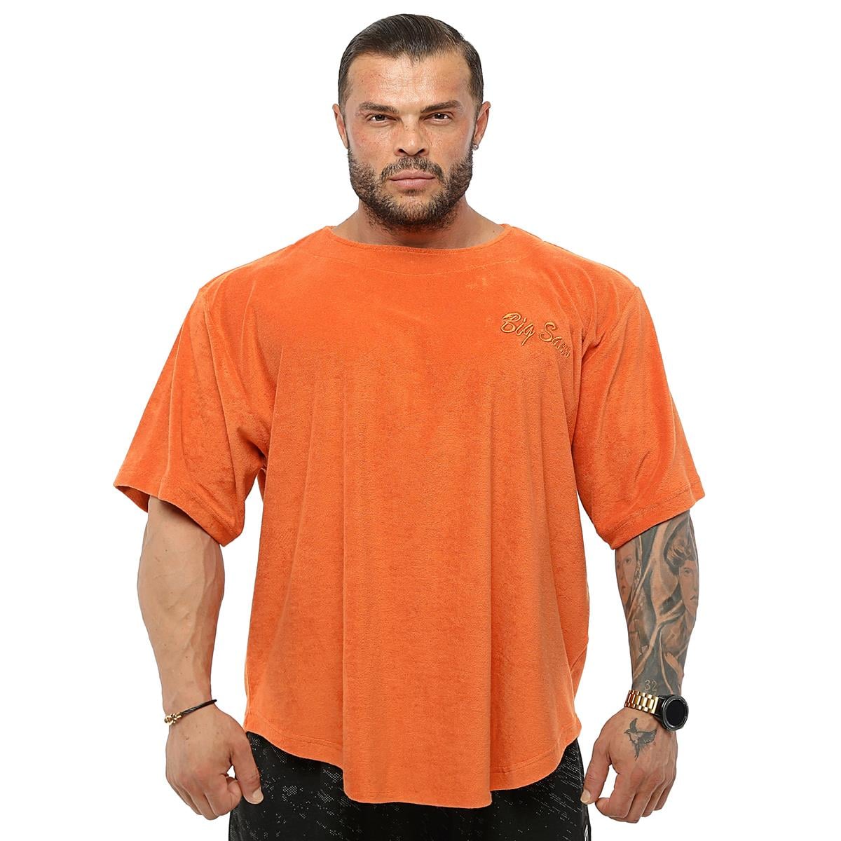 Mens Oversize Towel Rag Top T-shirt