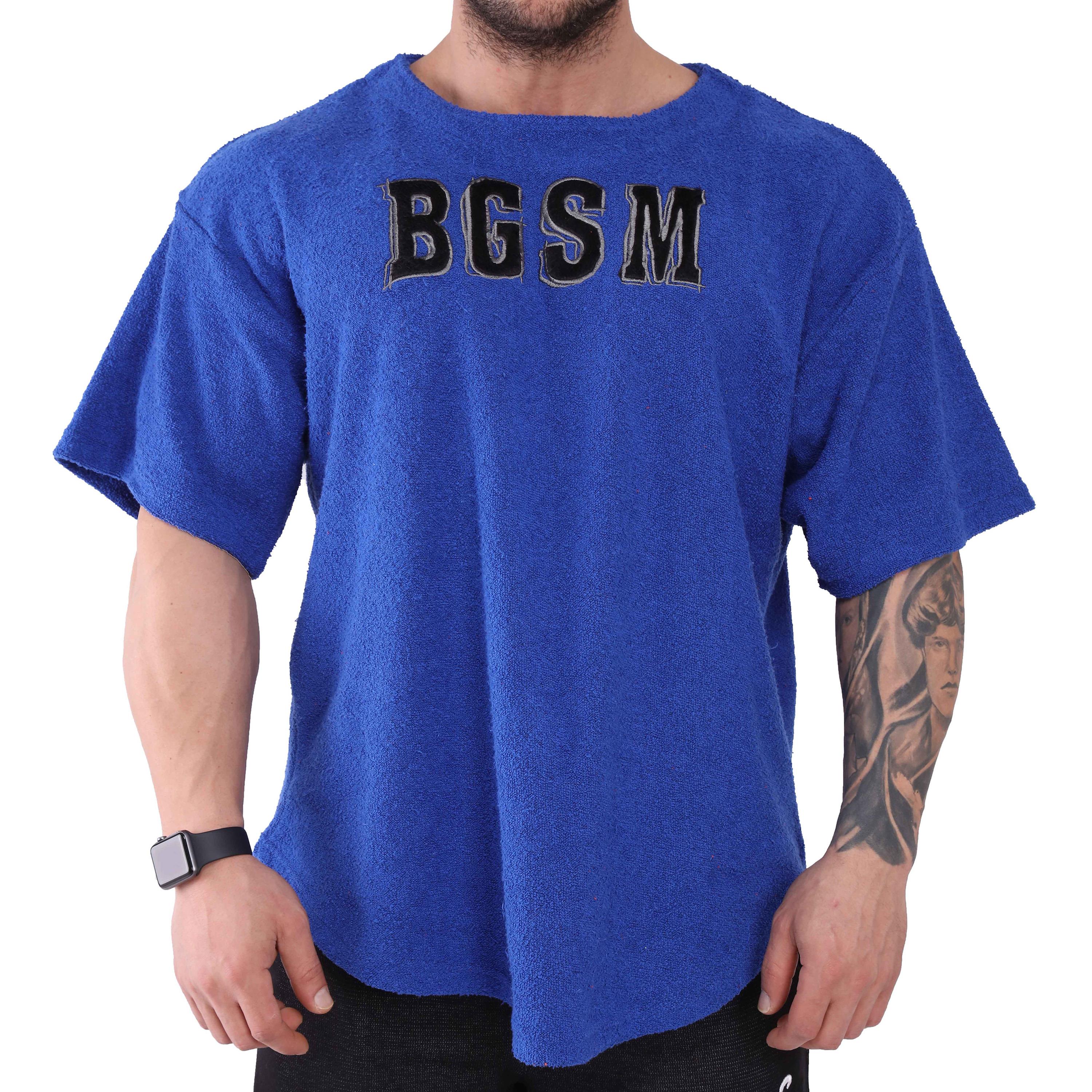 Mens Oversize Towel Textured Rag Top T-shirt