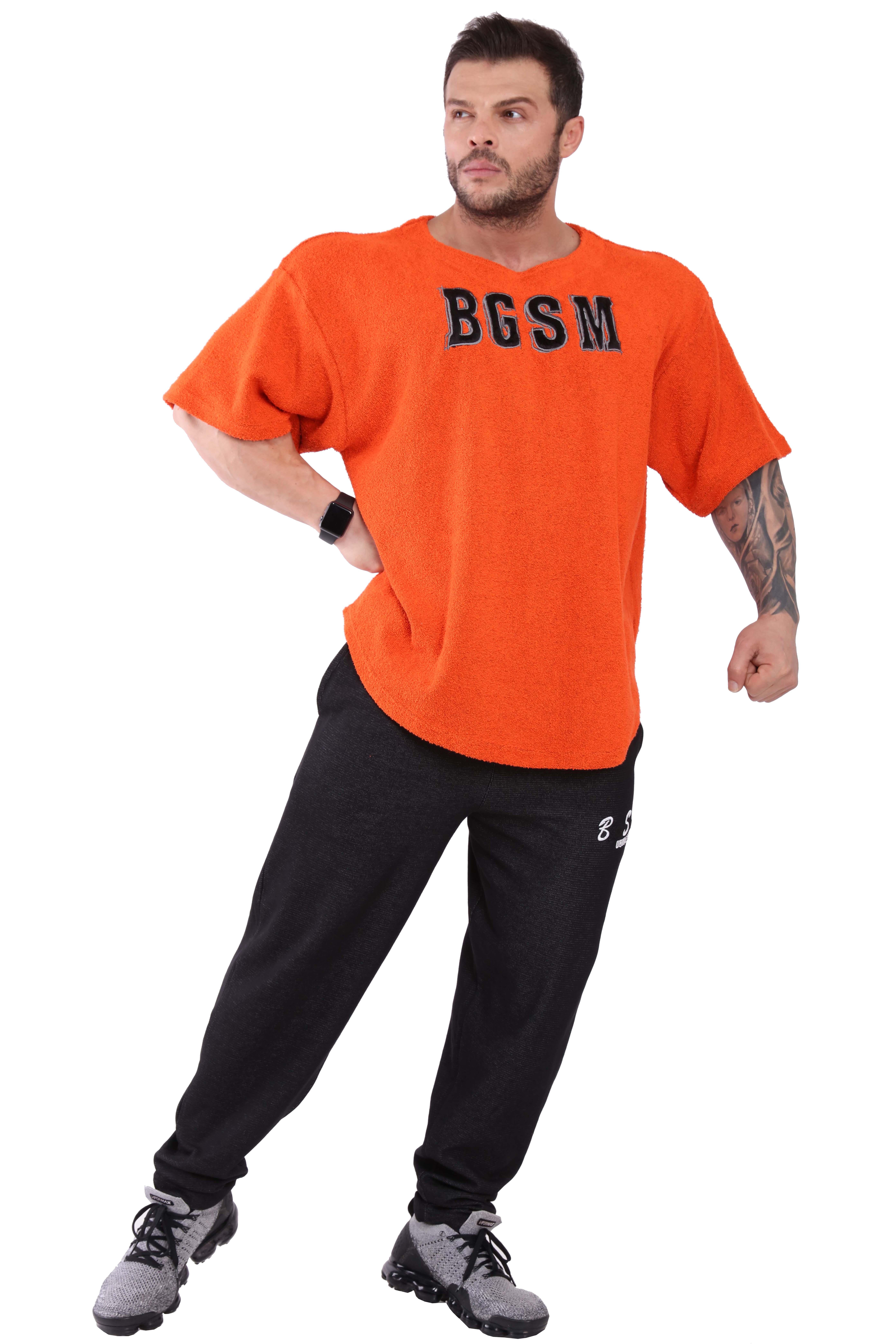 Mens Oversize Towel Textured Rag Top T-shirt