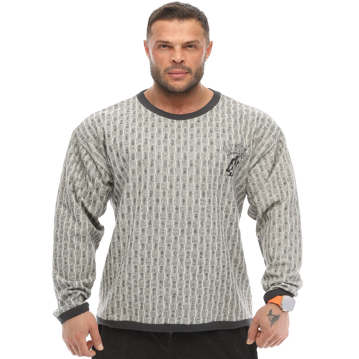 Mens Oversize Winter Sweatshirt