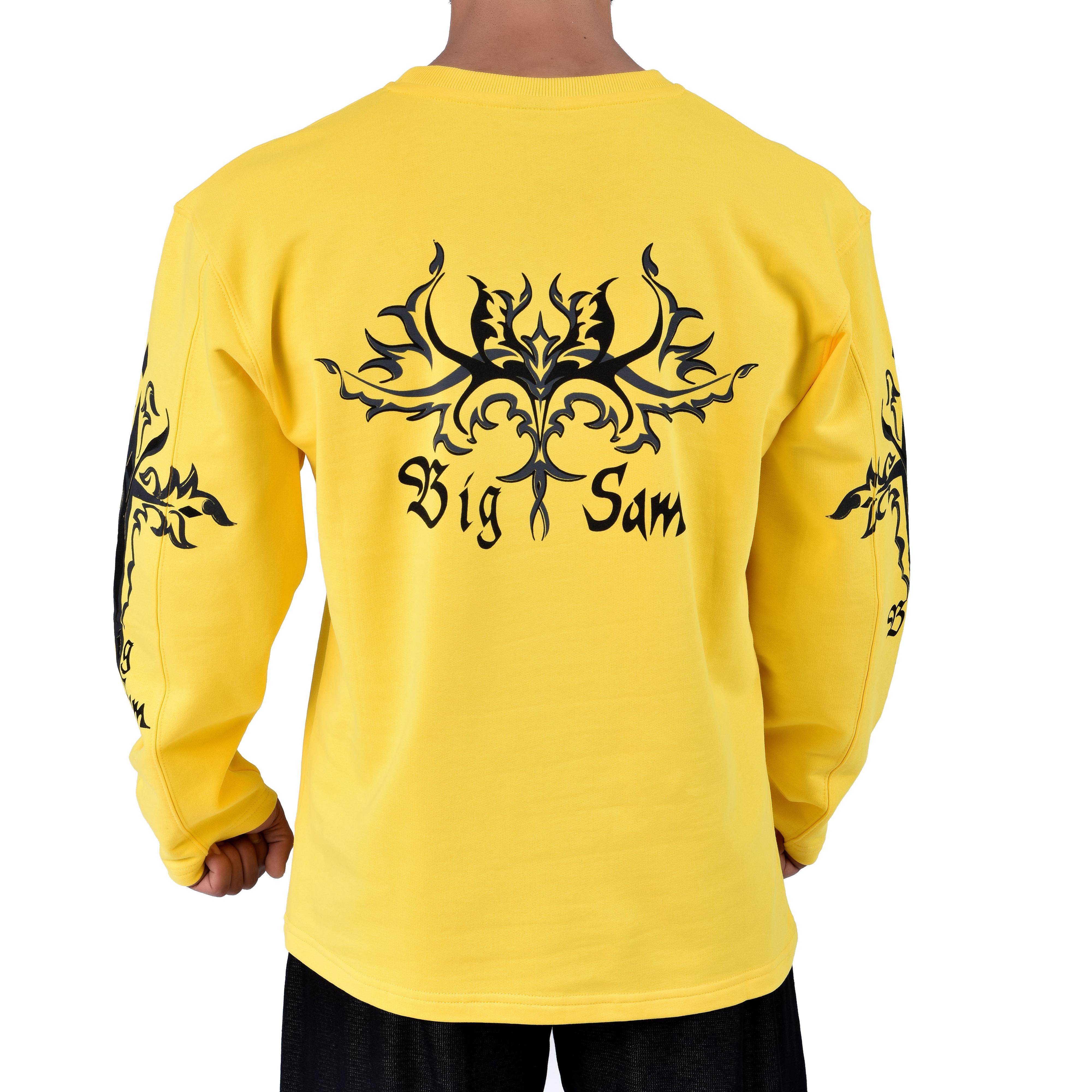 Mens Oversized Patterned Sweatshirt