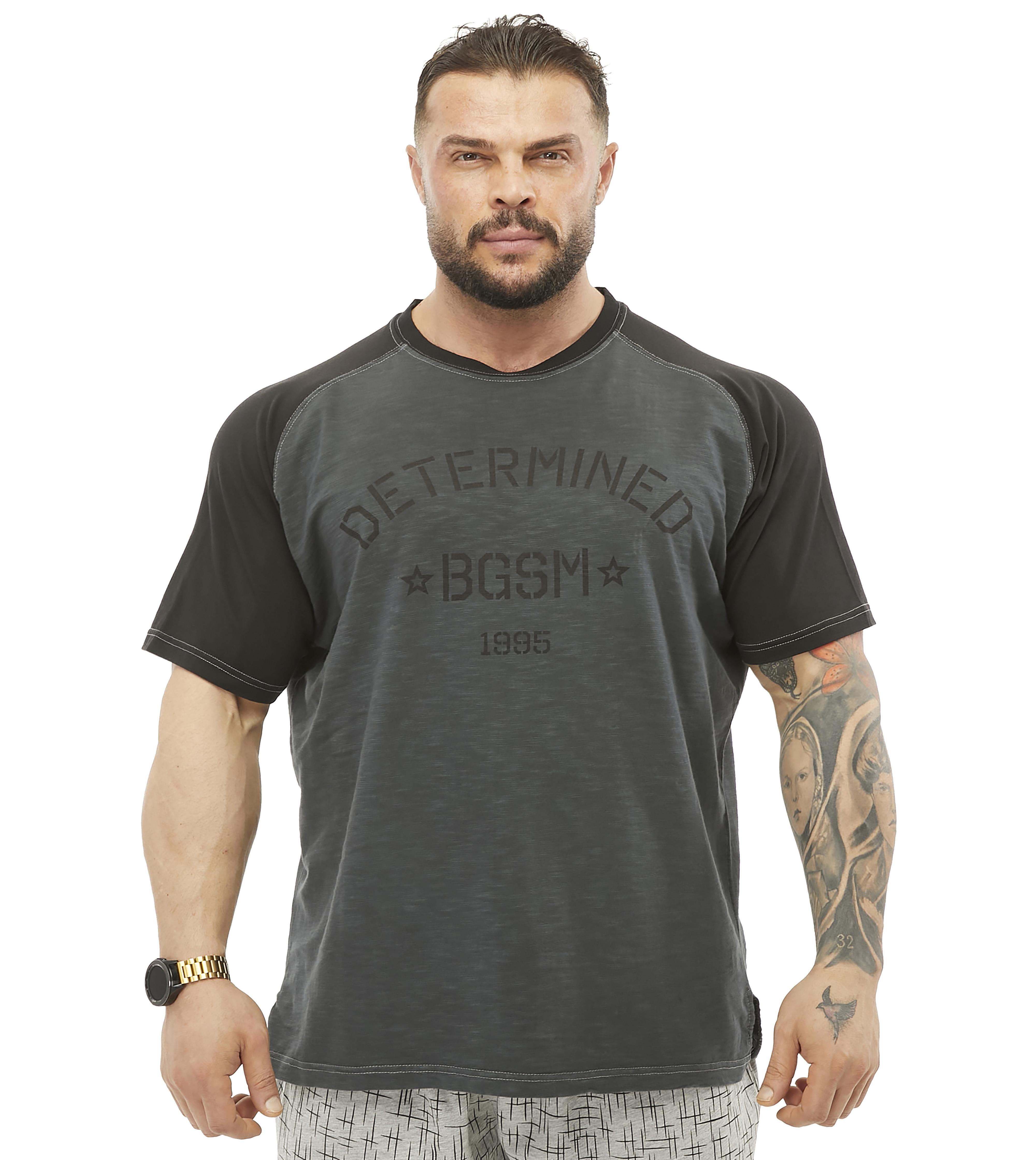 Mens Raglan Sleeve Cotton T-shirt
