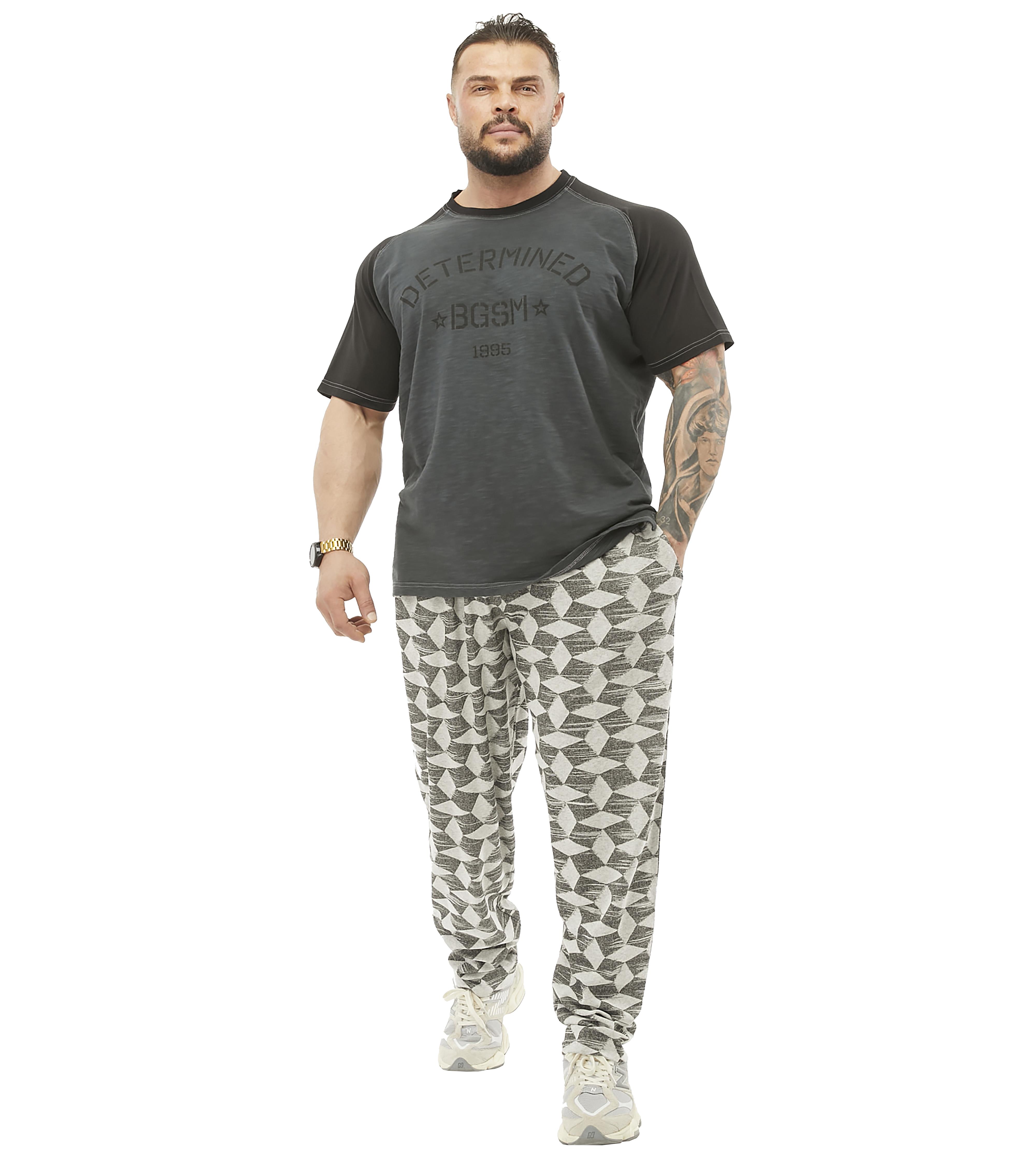 Mens Raglan Sleeve Cotton T-shirt