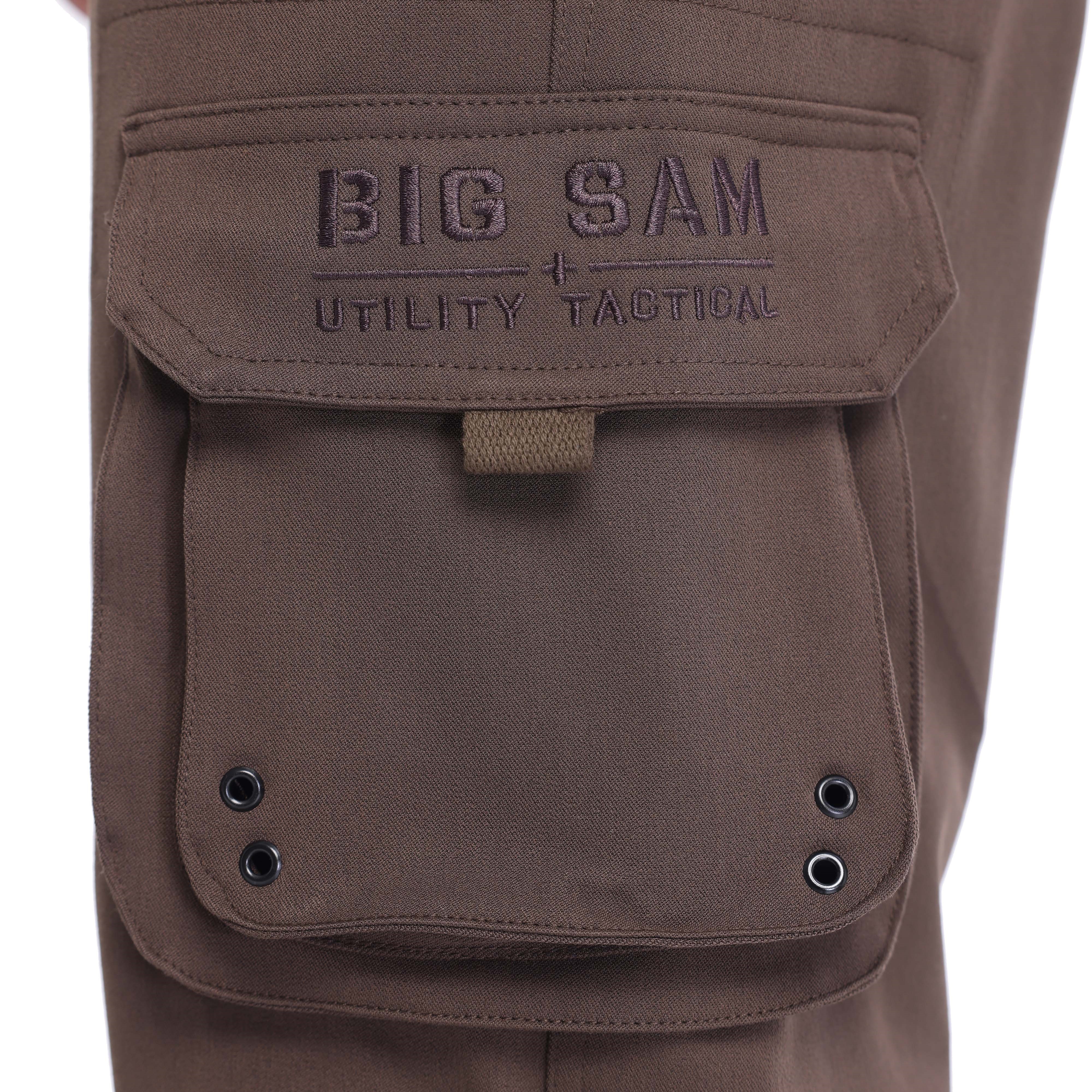 Mens Relaxed-Fit, Technical Fabric Cargo Pants