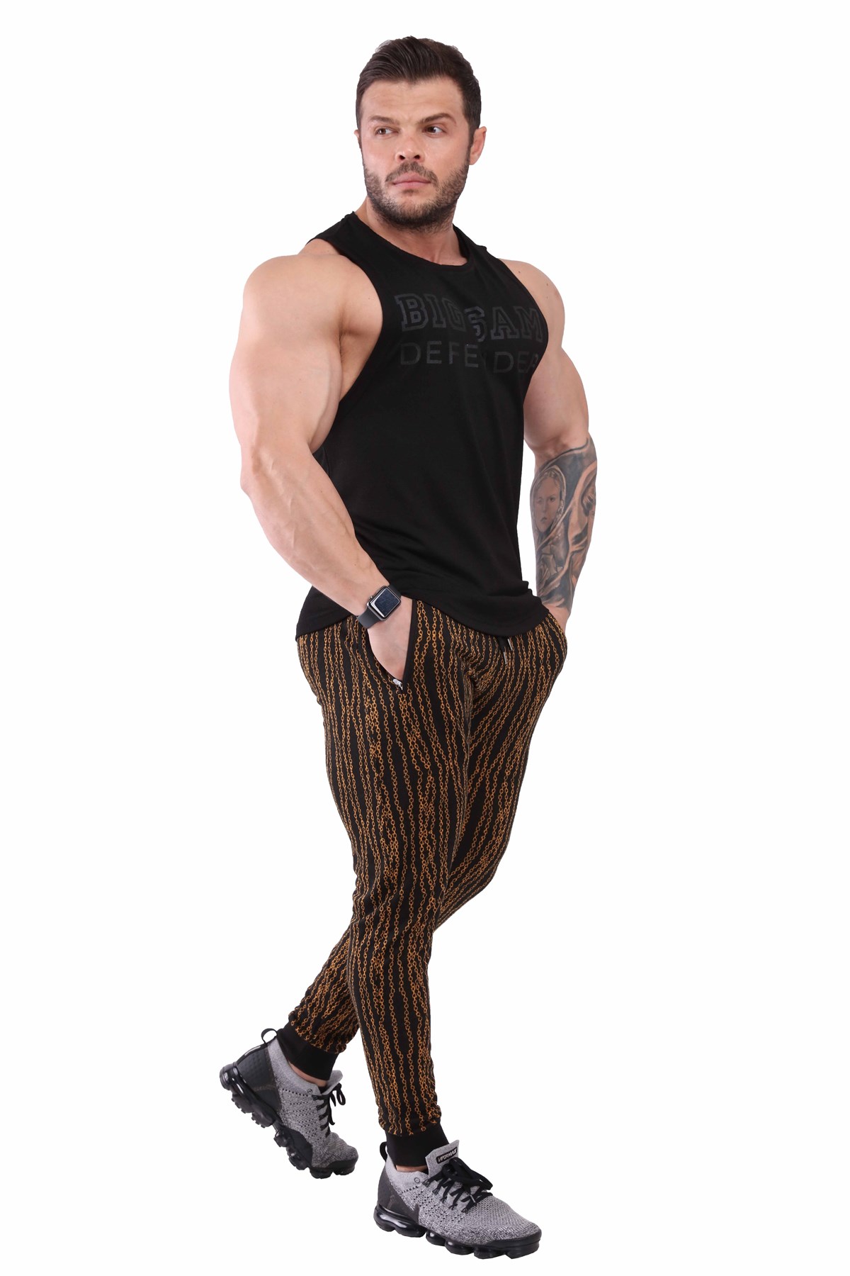 Mens Sleeveless Gym T-shirt 