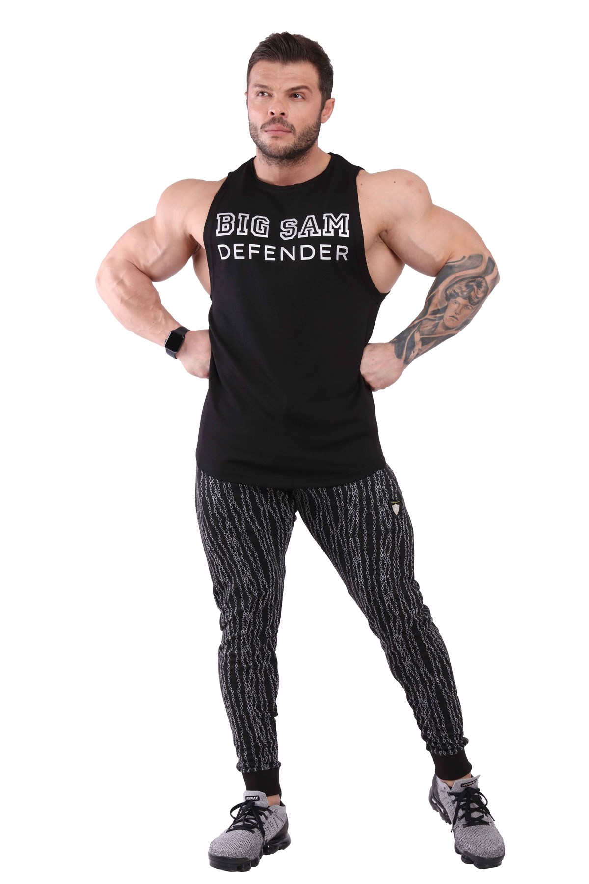 Mens Sleeveless Gym T-shirt 