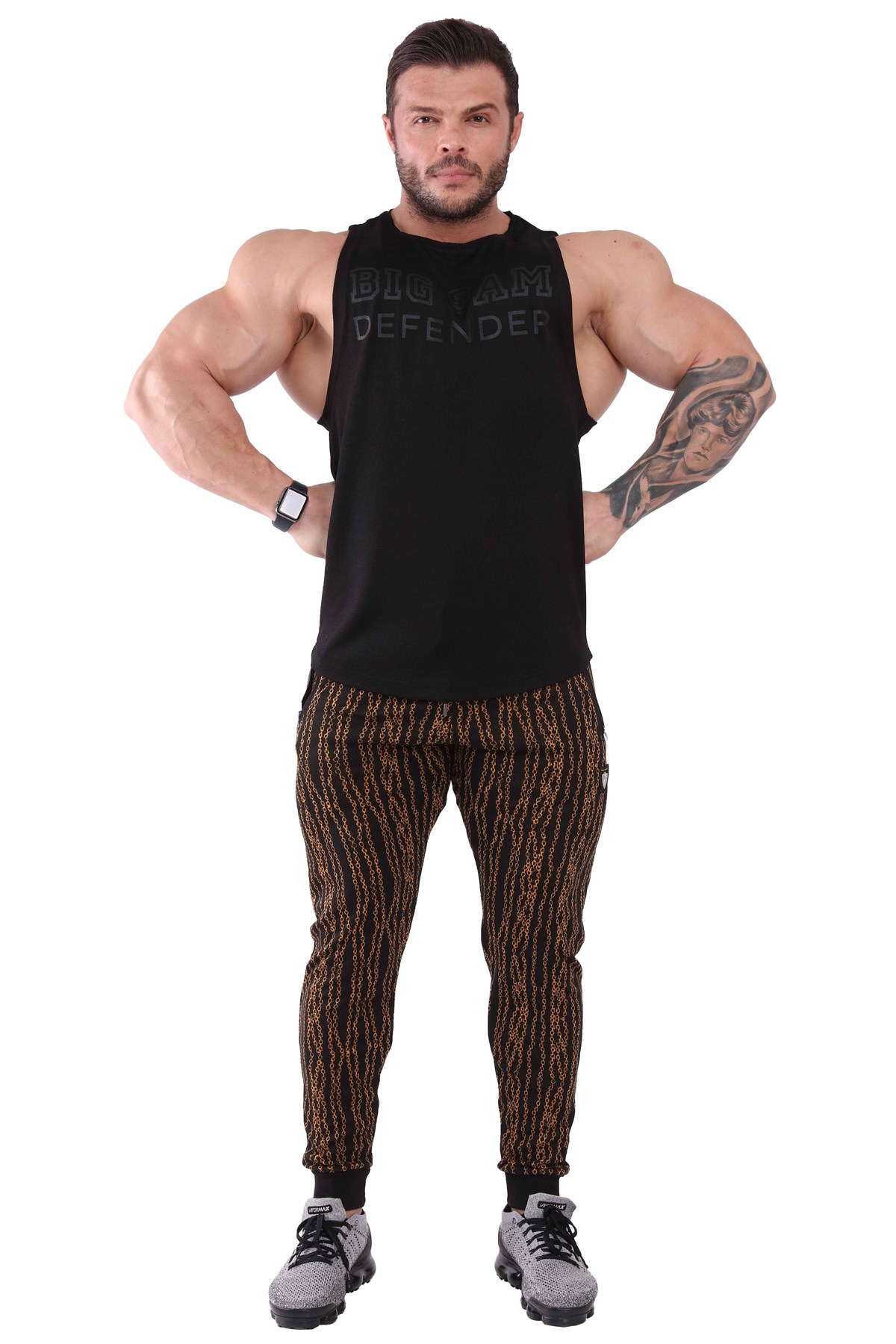 Mens Sleeveless Gym T-shirt 