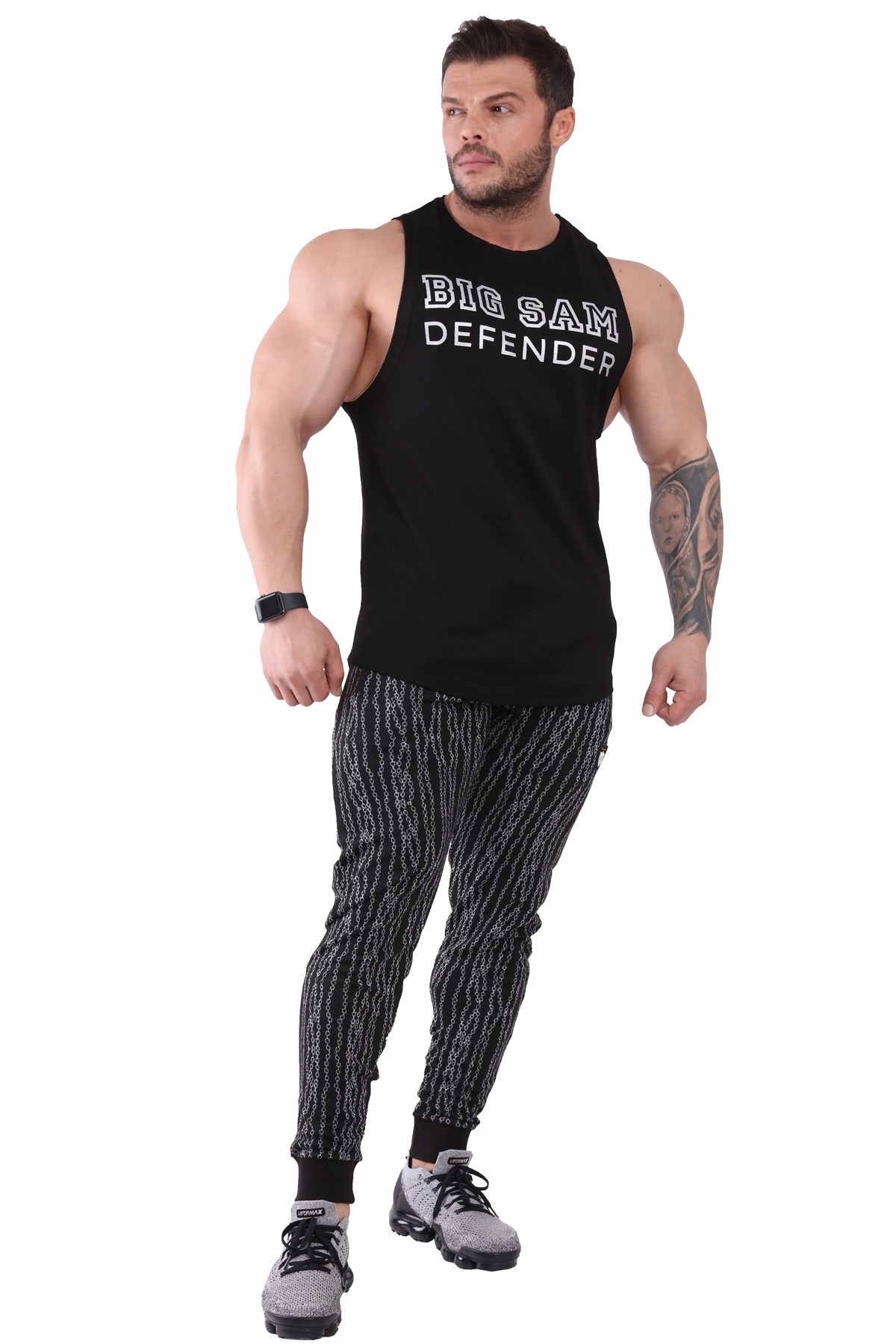 Mens Sleeveless Gym T-shirt 