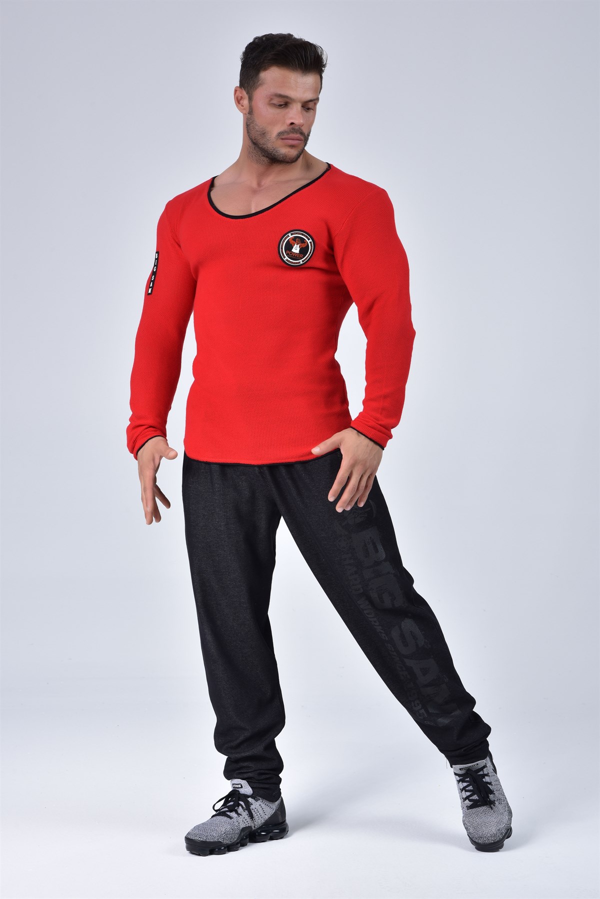 Mens Slim Fit Long Sleeve Knitwear