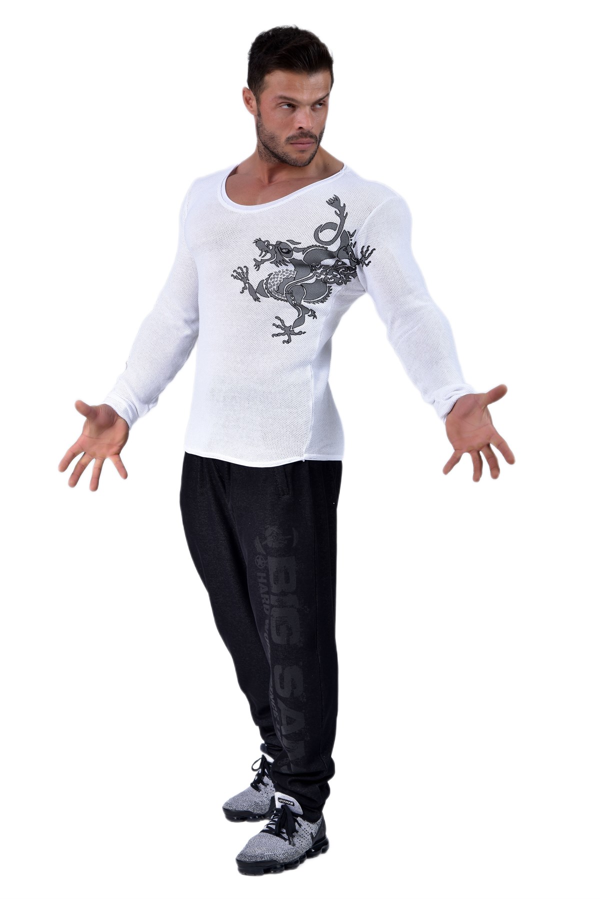 Mens Slim Fit Long Sleeve Knitwear