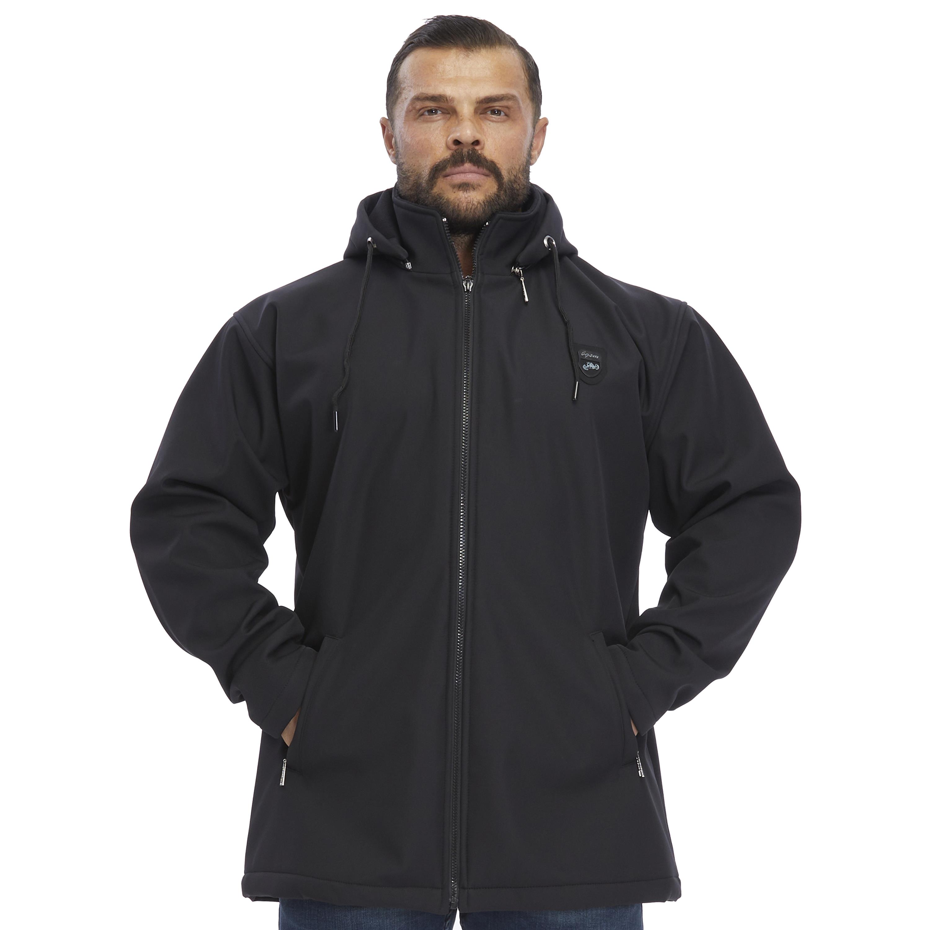 Mens Softshell Winter Coat