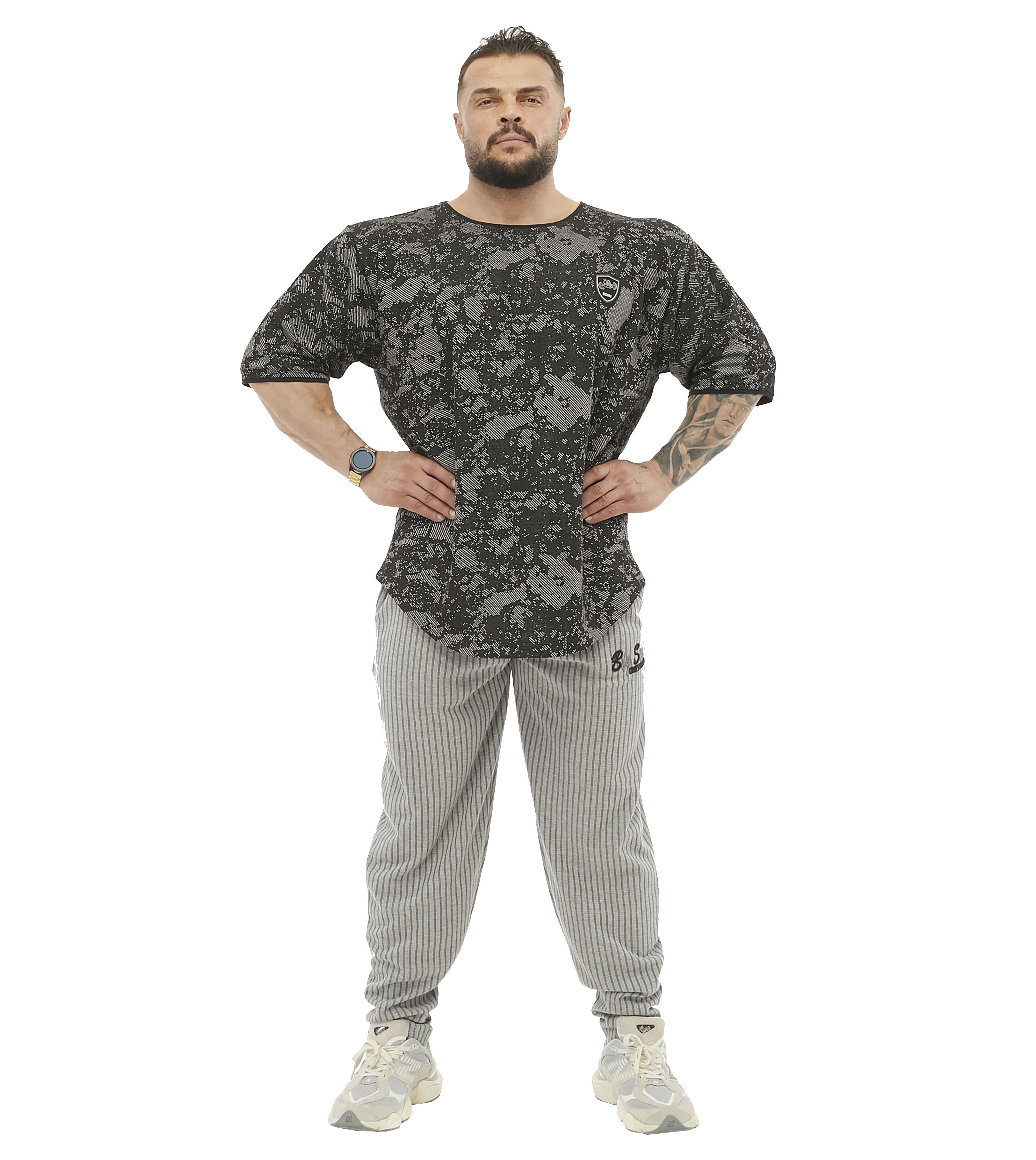 Mens Technic Camouflage Rag Top T-shirt