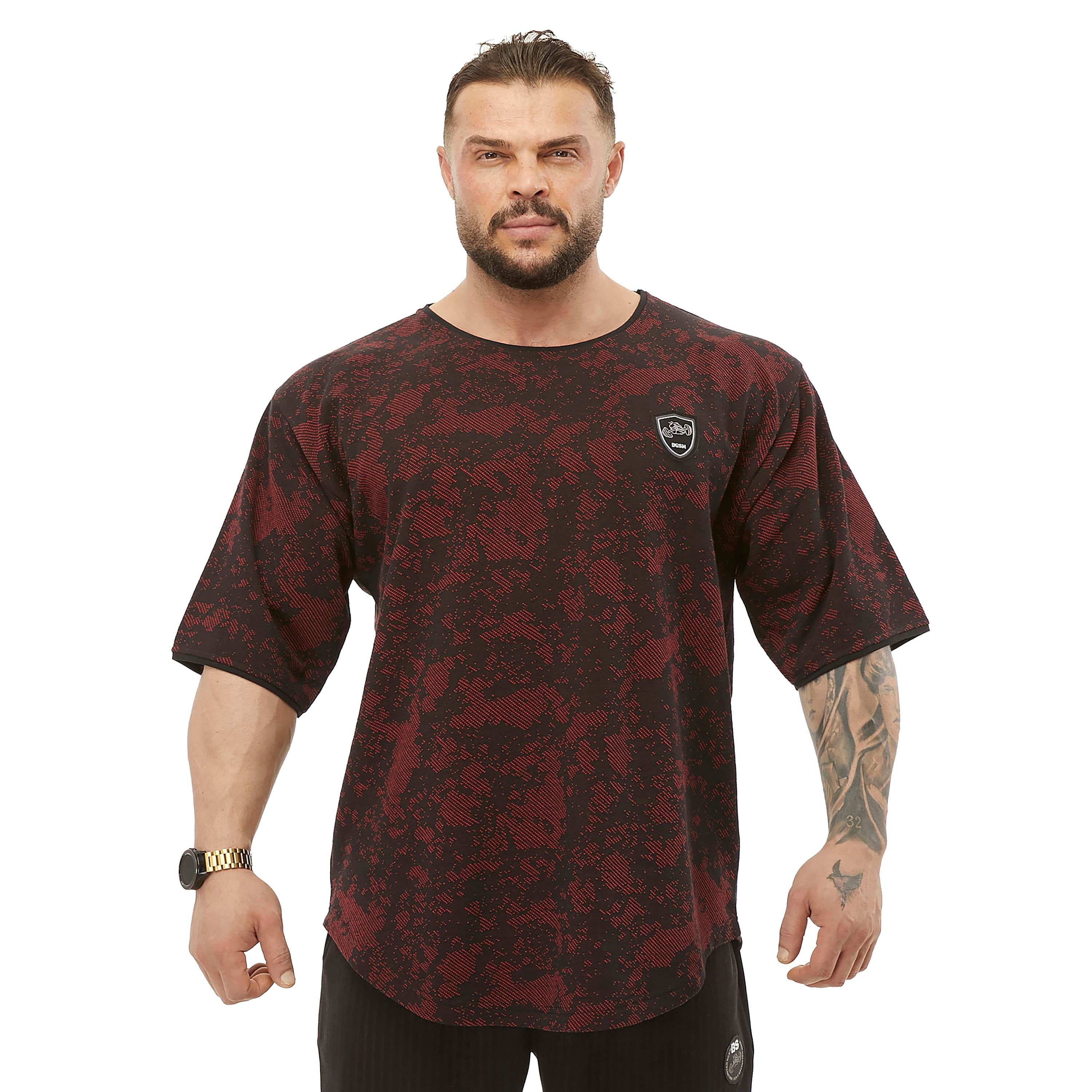 Mens Technic Camouflage Rag Top T-shirt