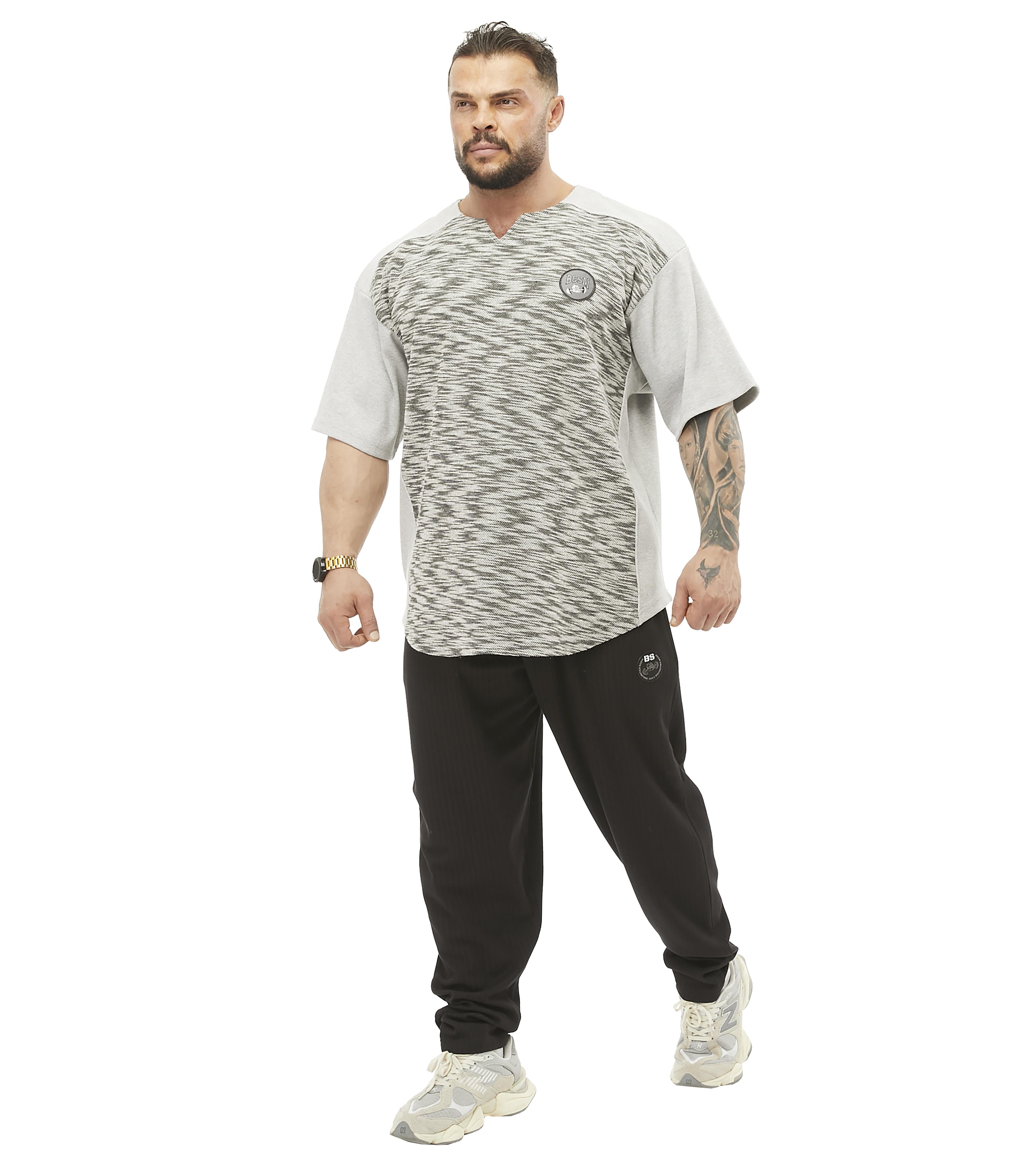 Mens Thick Fabric Rag Top T-shirt