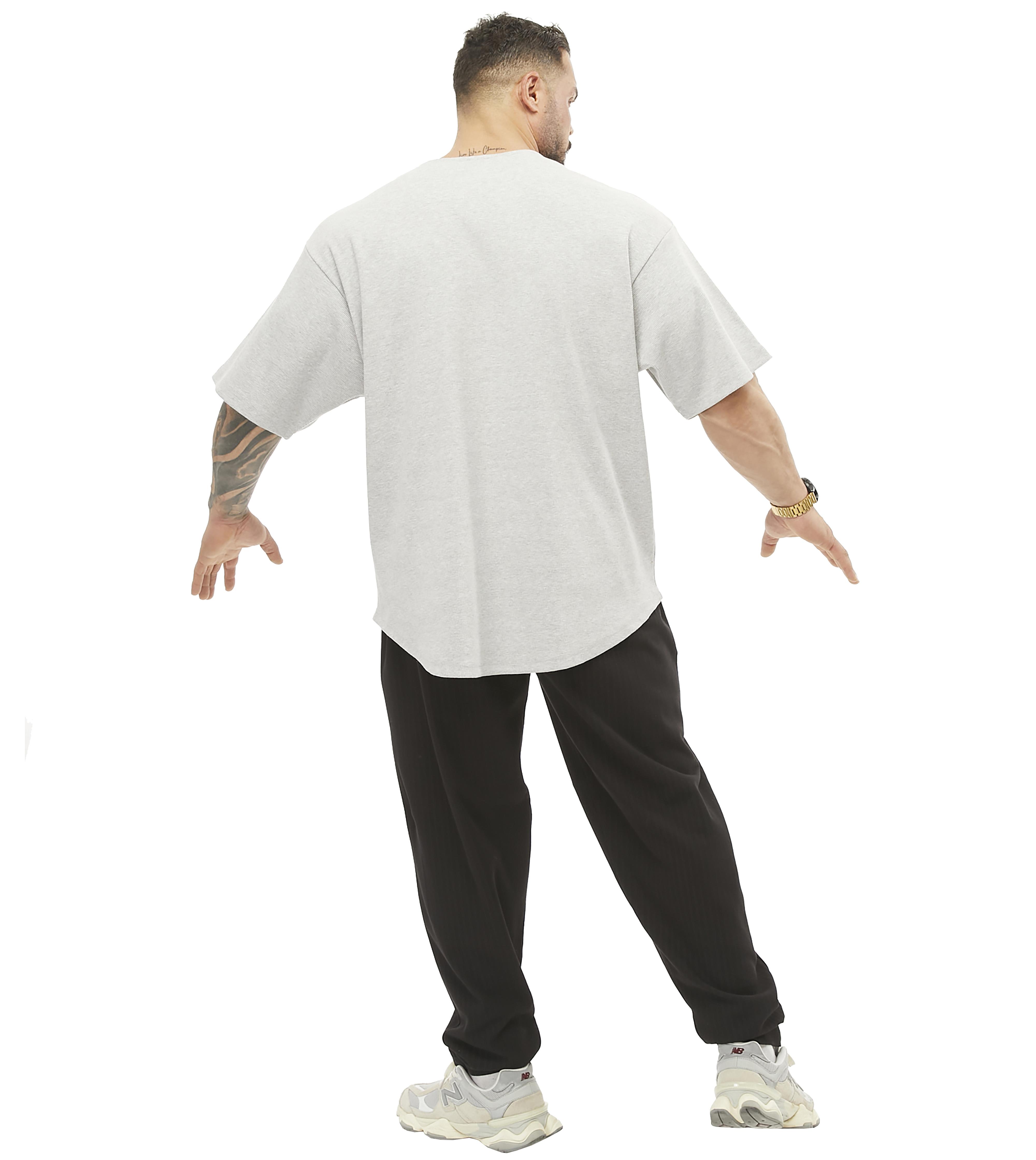 Mens Thick Fabric Rag Top T-shirt