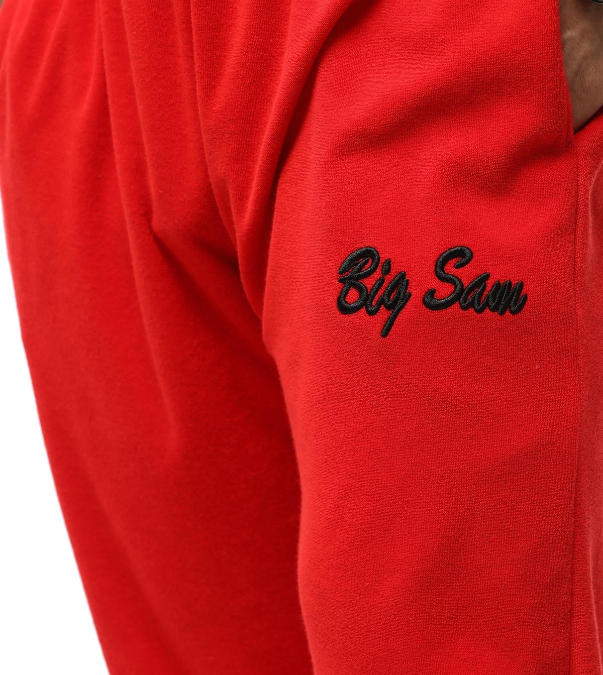 Mens Towel Sweatpants with Pockets Big Sam