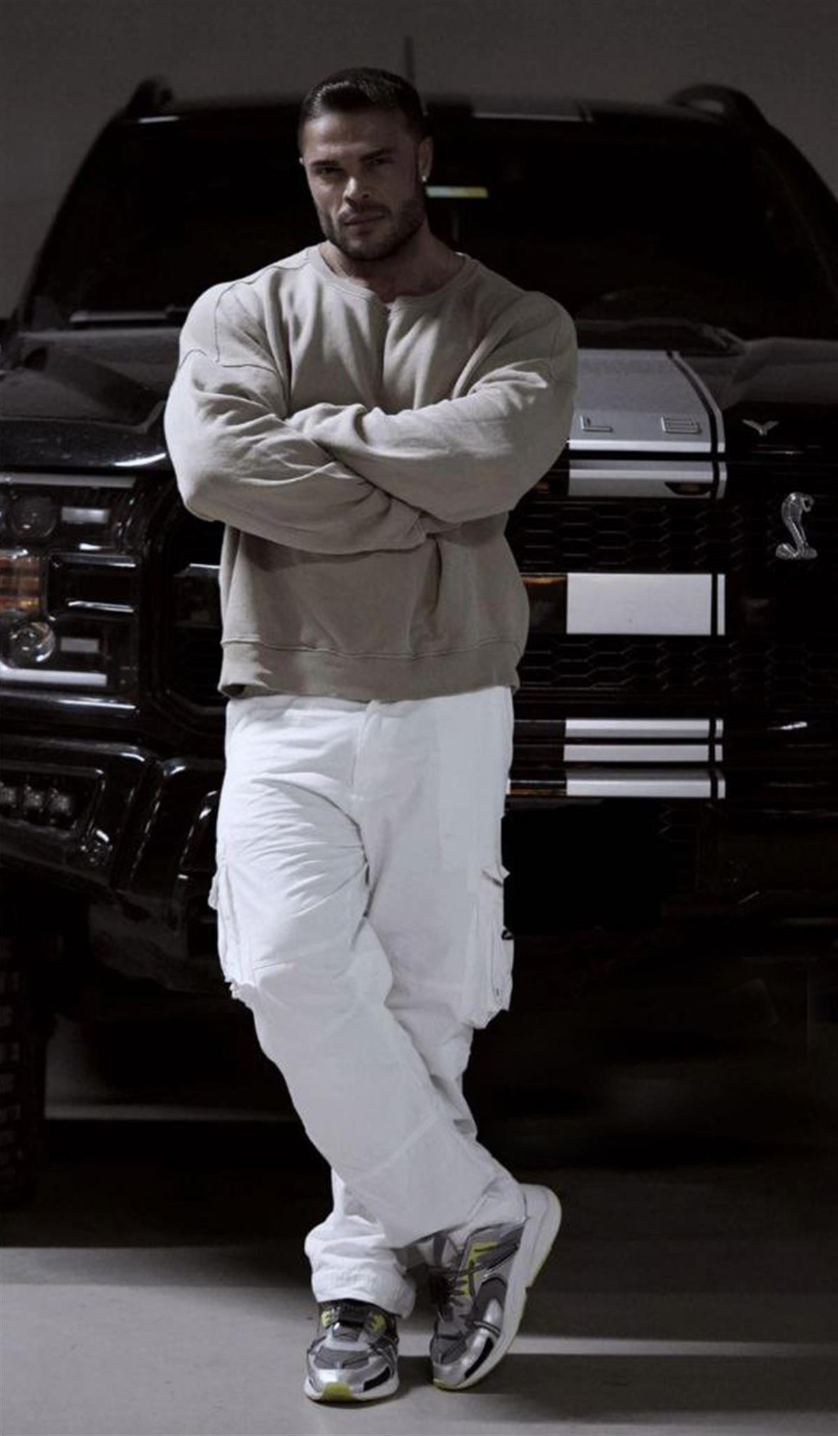 Mens Utility Cargo Pants 