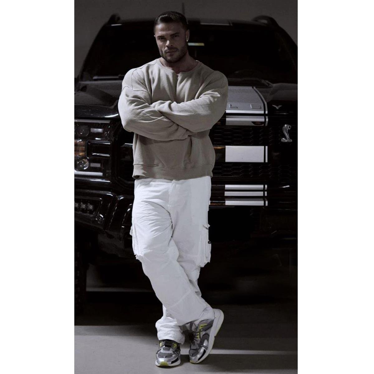 Mens Utility Cargo Pants 
