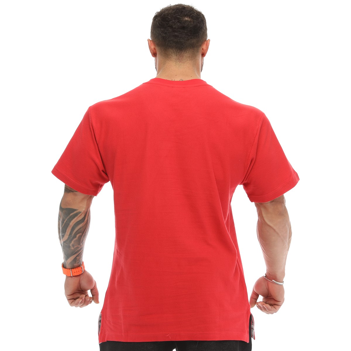 Mens V-Neck Cotton T-shirt