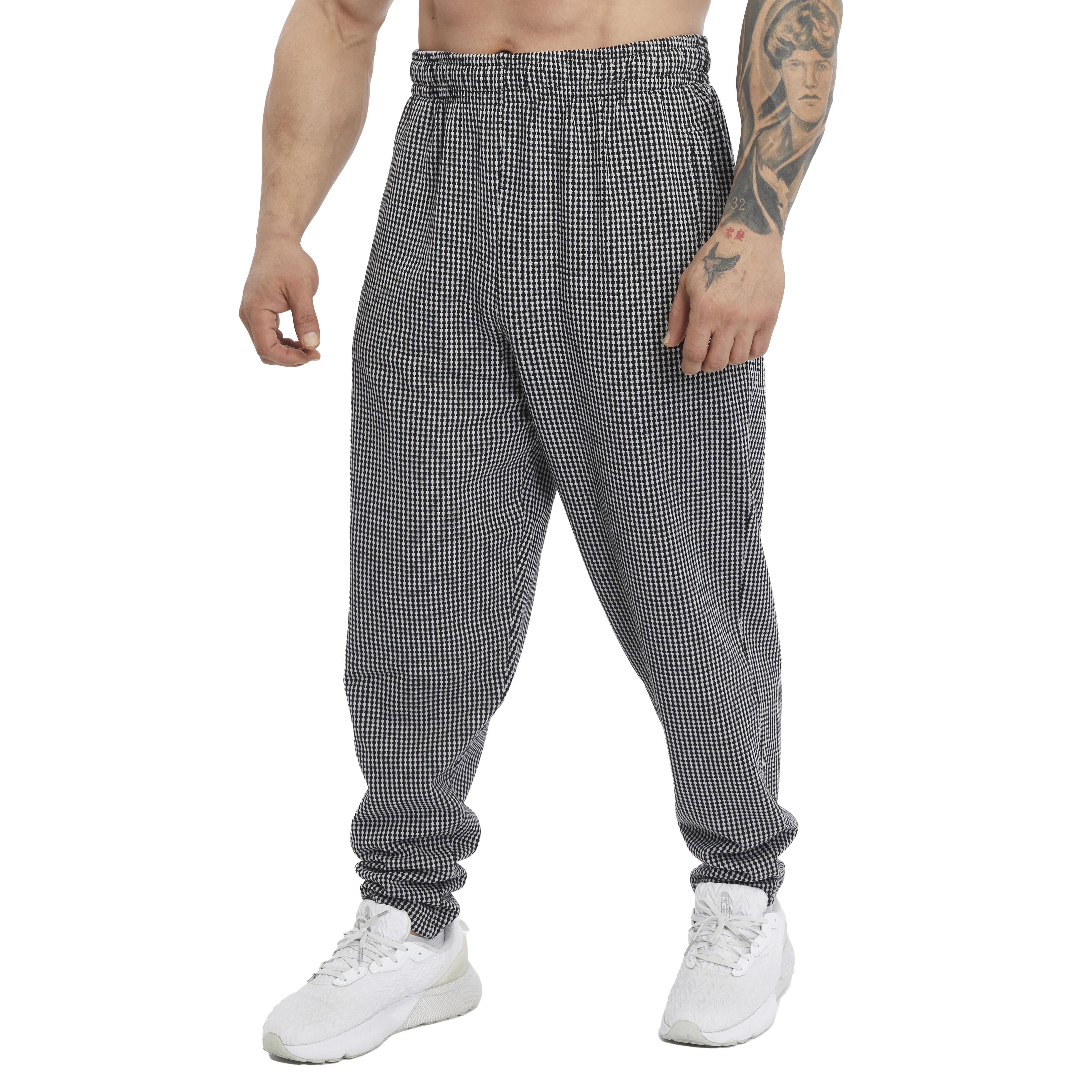 Mens Winter Sweatpants with Zippered Pockets