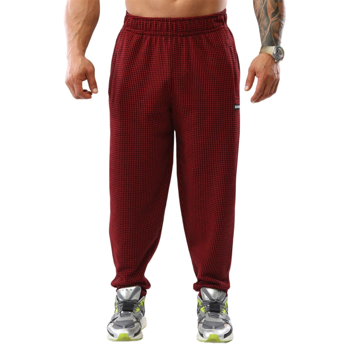 Mens Winter Sweatpants with Zippered Pockets
