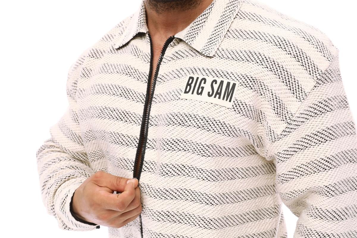 Mens Zipper Lumberjacket