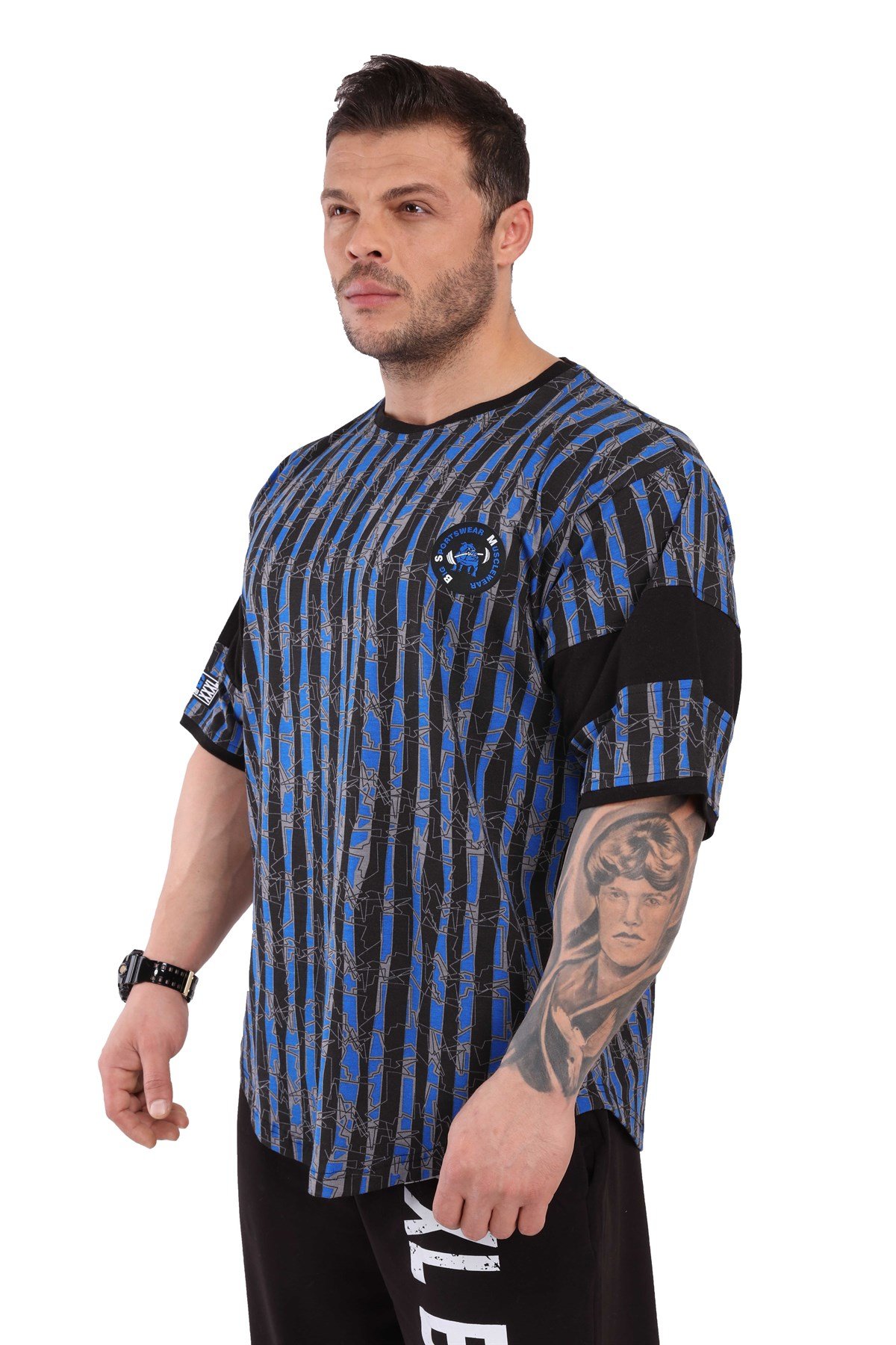 Mens Oversize Rag Top T-shirt