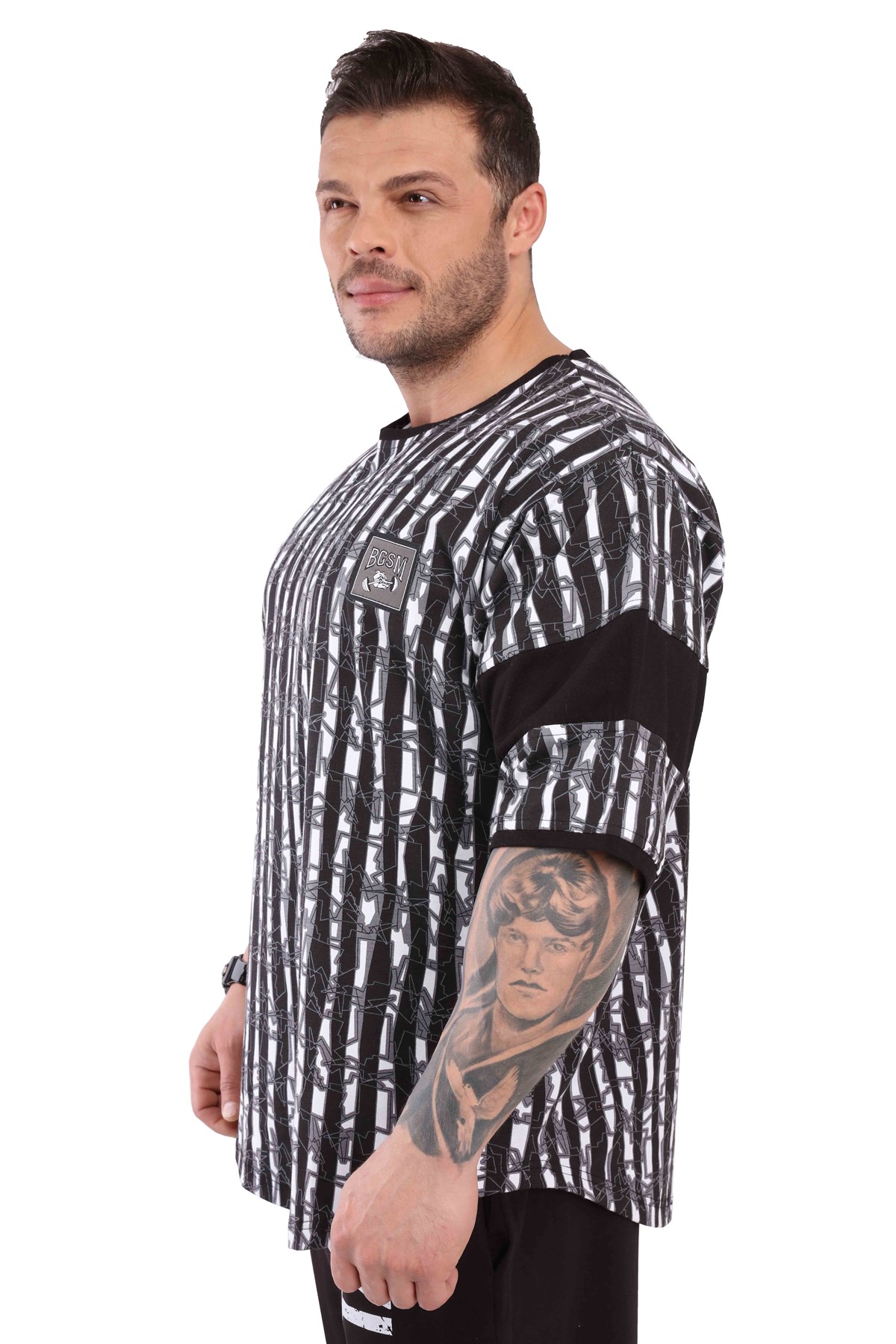 Mens Oversize Rag Top T-shirt 
