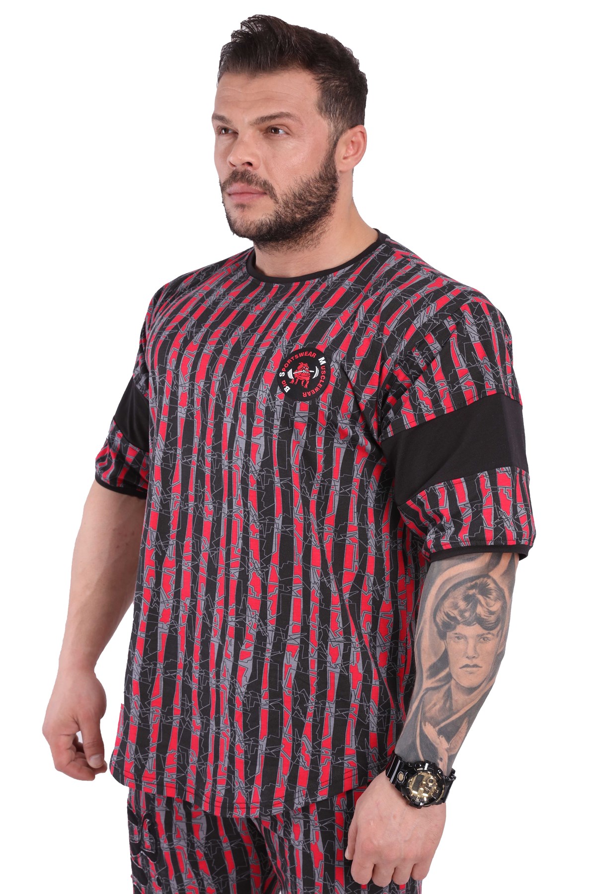Mens Oversize Rag Top T-shirt 