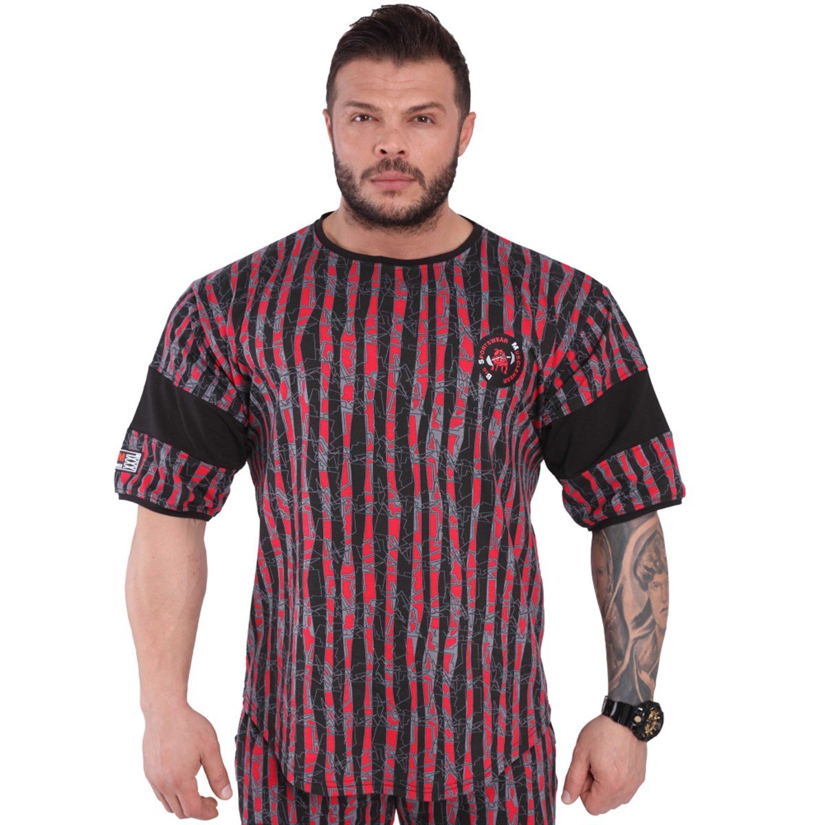 Mens Oversize Rag Top T-shirt 