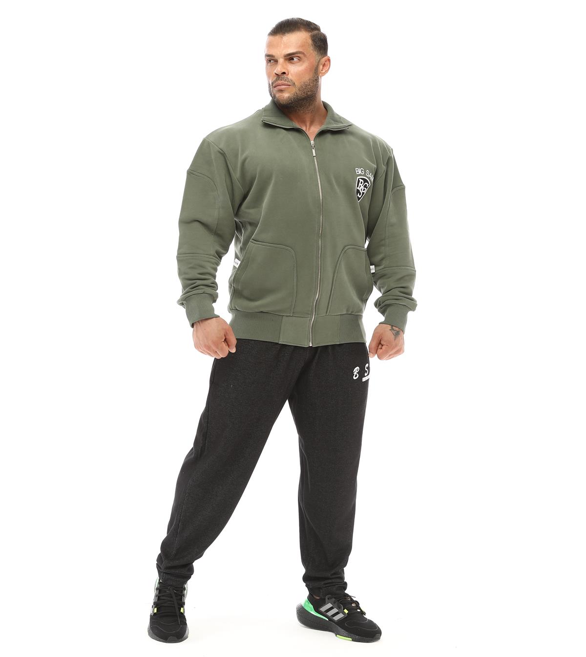Mens Soft Zippered Jacket