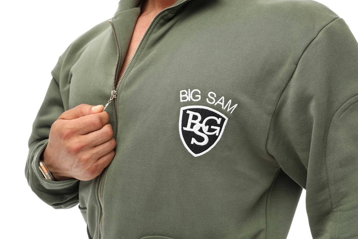 Mens Soft Zippered Jacket