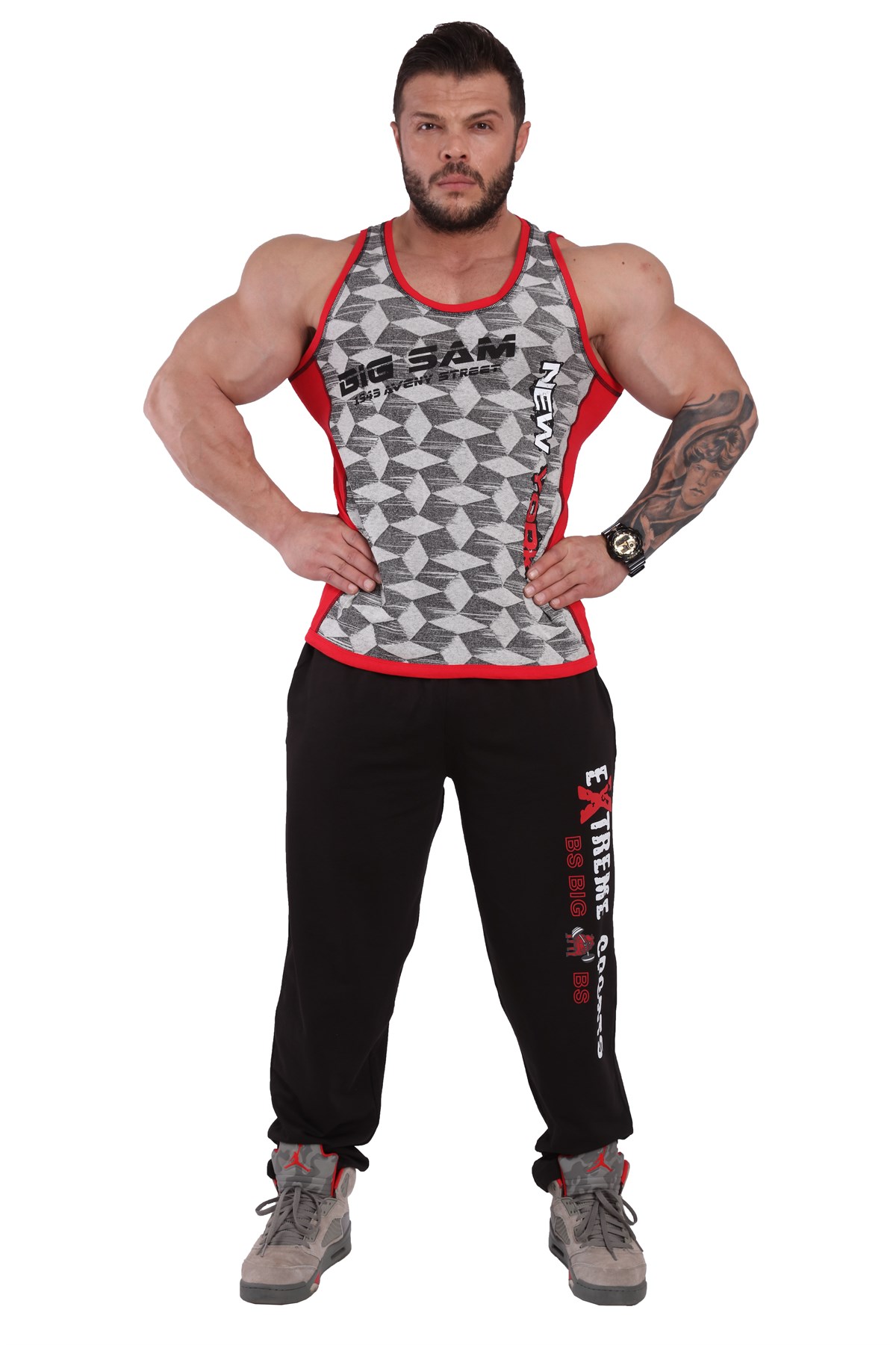 Oldschool Sleeveless Gym Armour Tank 