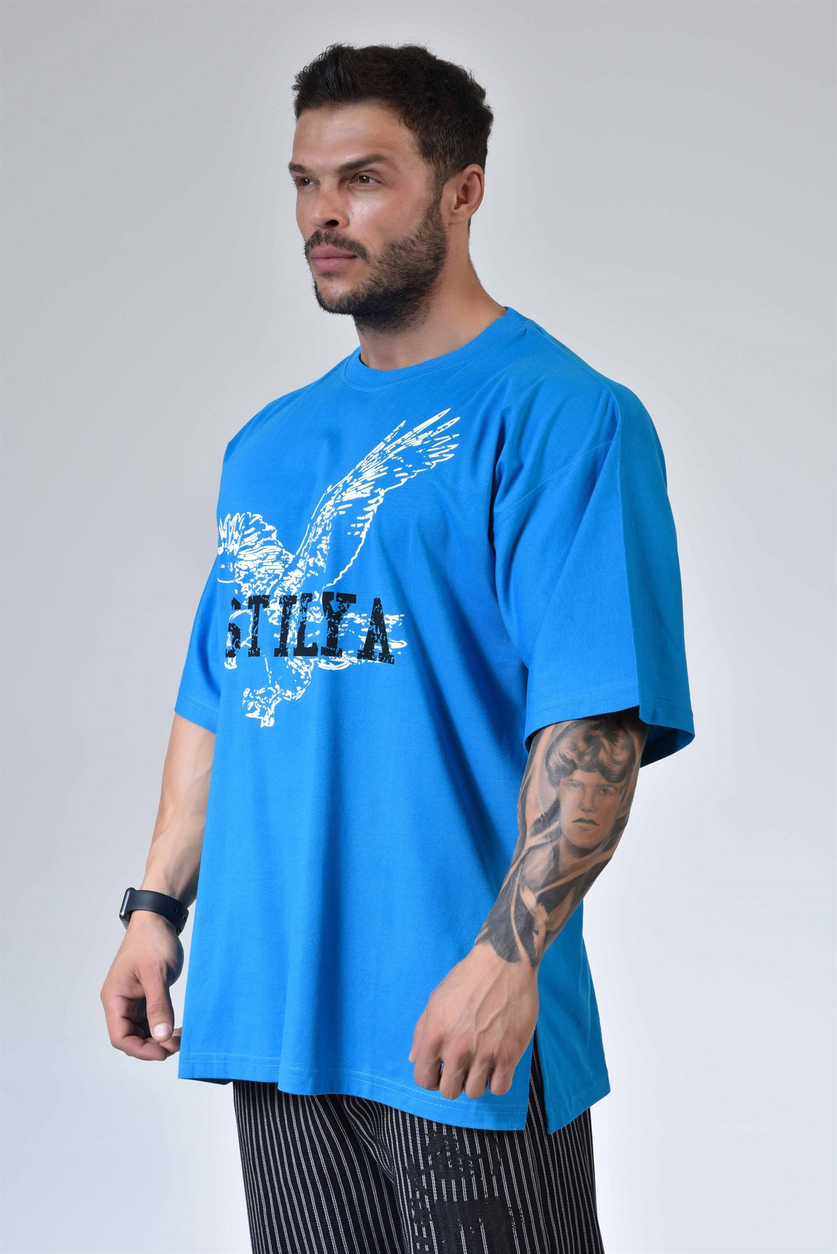 Oversize Streetwear Eagle T-shirt