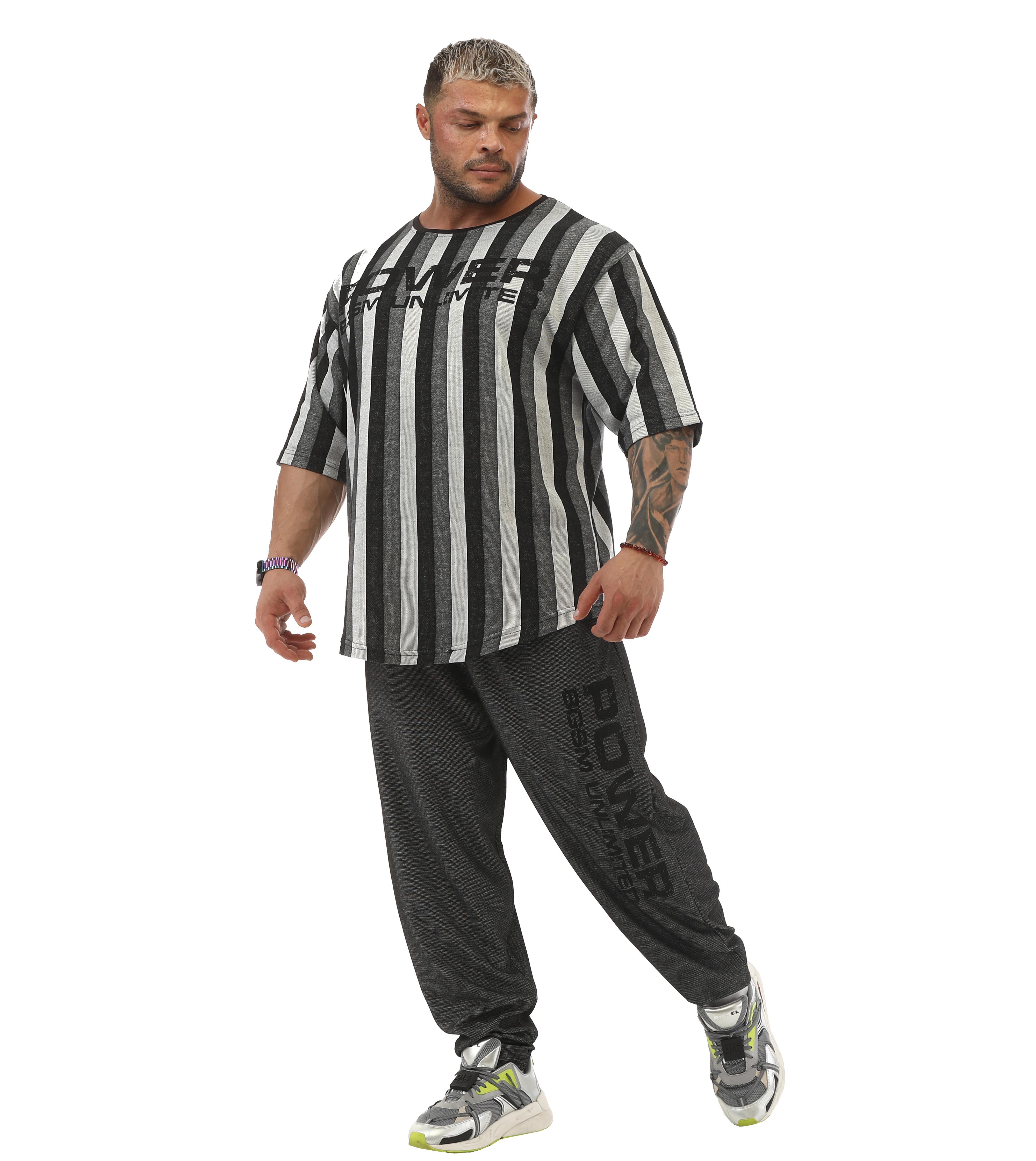 Oversize Striped Gym T-shirt