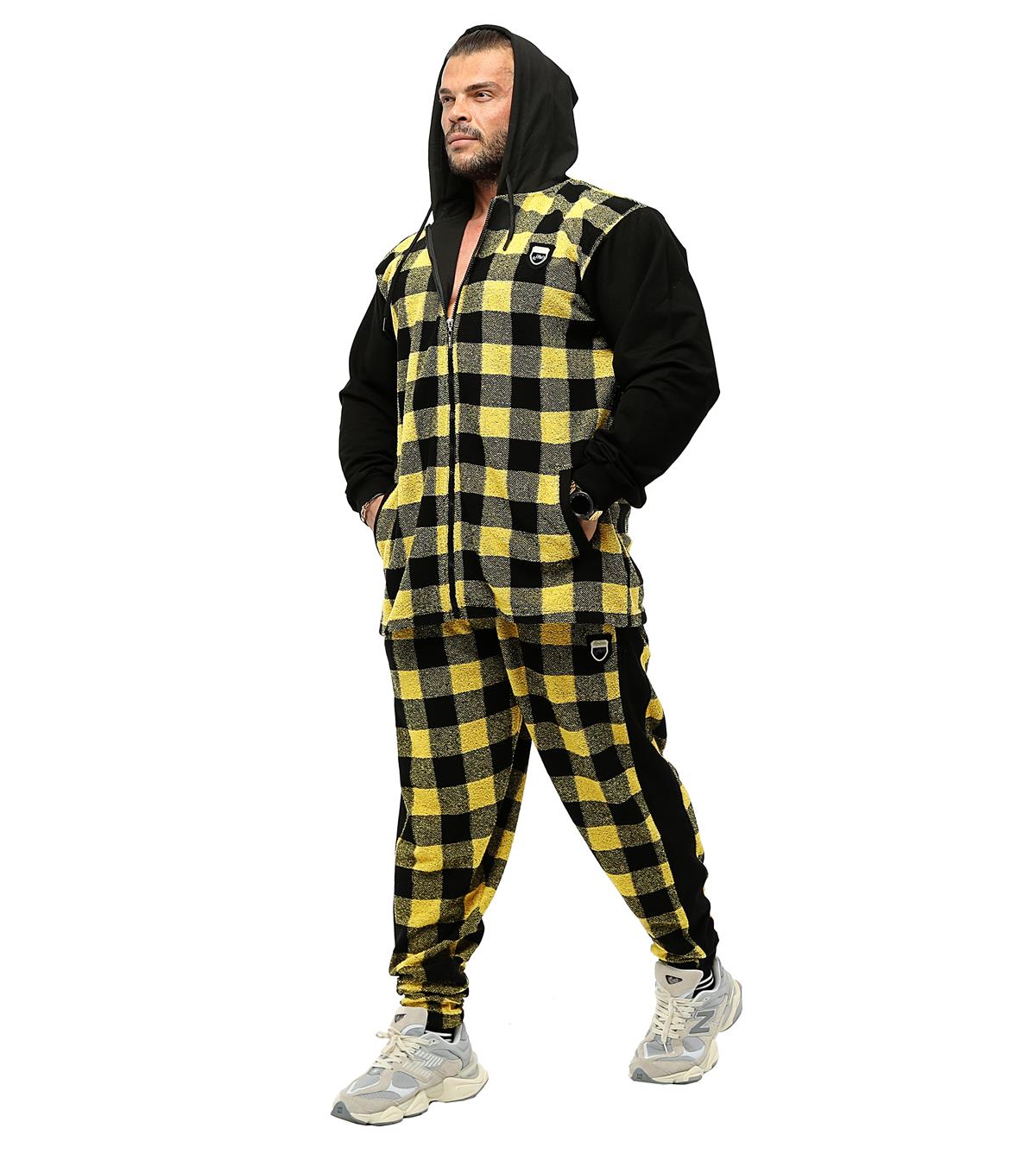 Oversize Towel Hooded Zipper Jacket